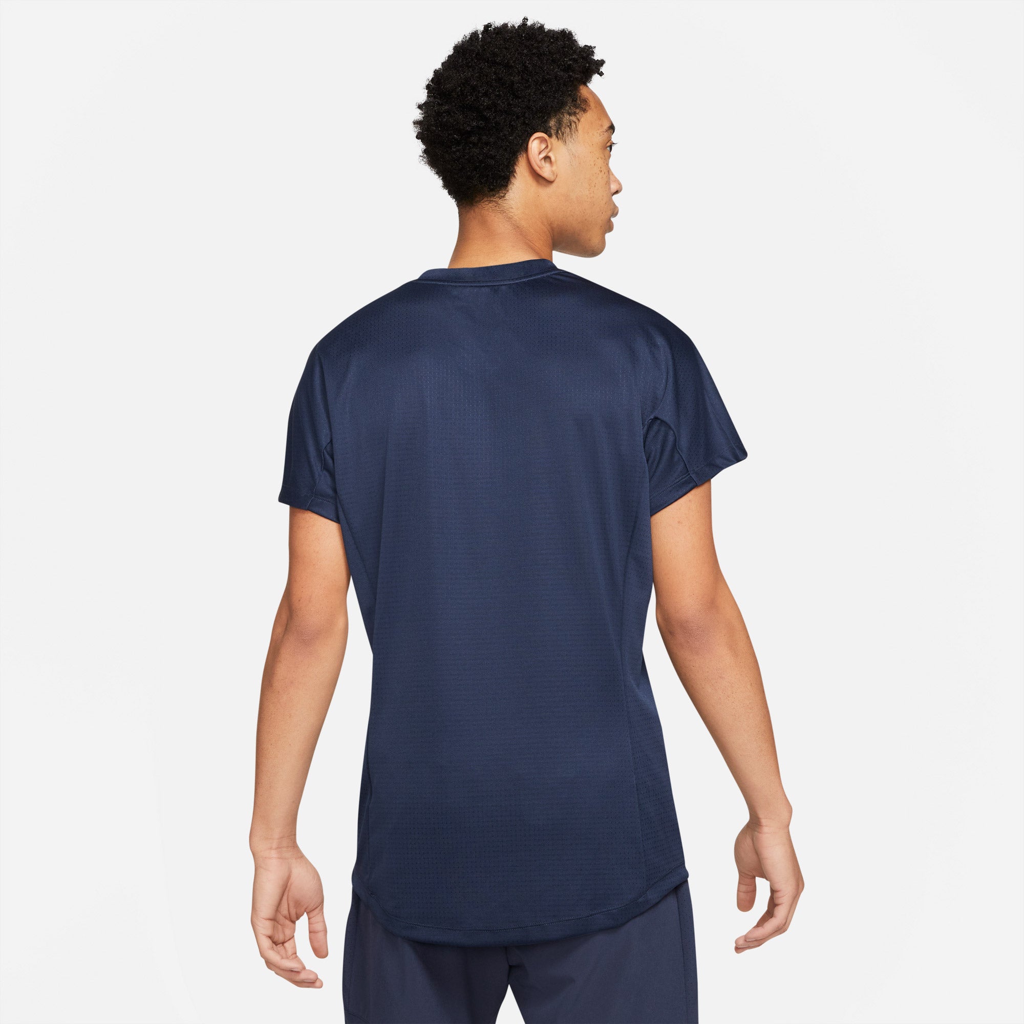 Nike Rafa Dri-FIT Challenger Men's Tennis Shirt Blue (2)