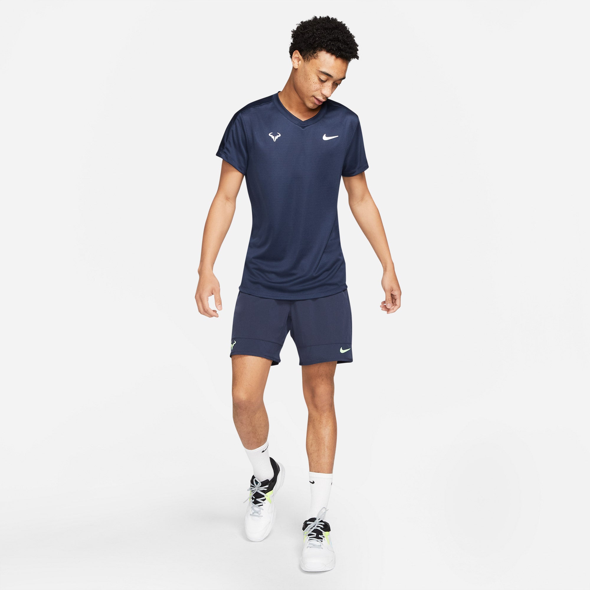 Nike Rafa Dri-FIT Challenger Men's Tennis Shirt Blue (3)