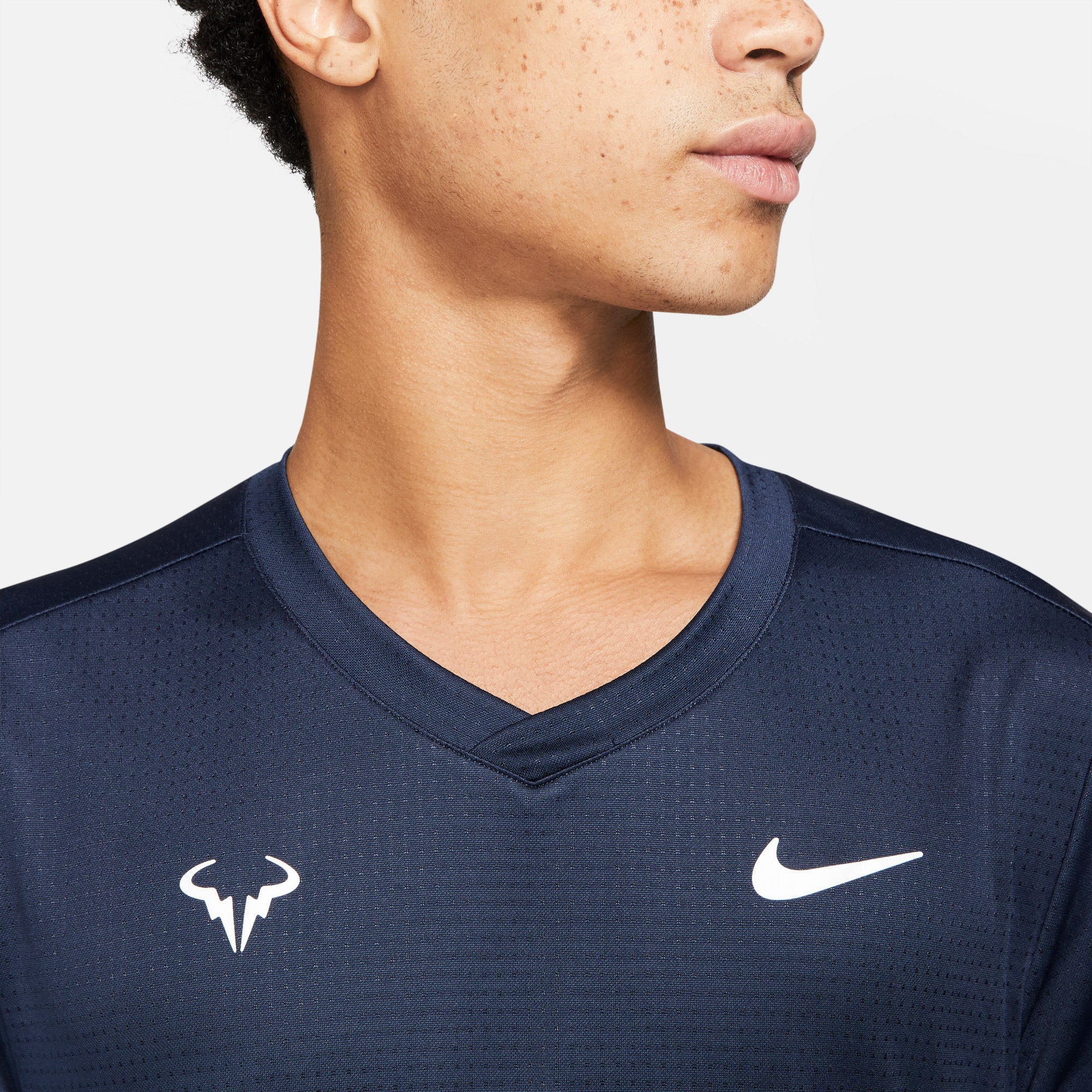 Nike Rafa Dri-FIT Challenger Men's Tennis Shirt Blue (4)
