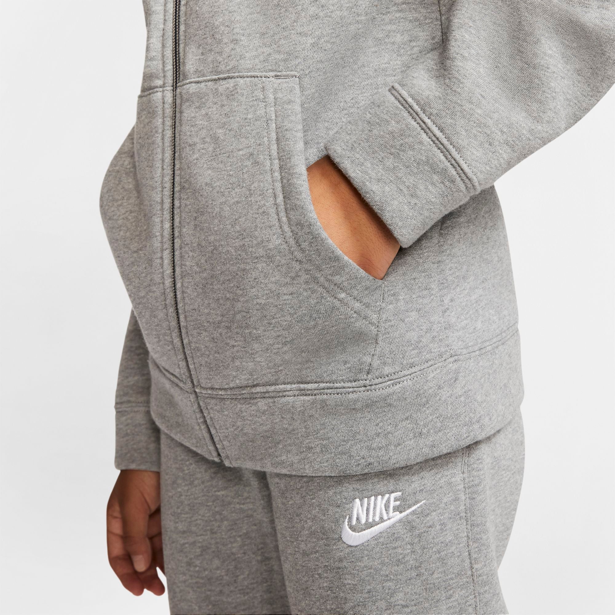 Nike Nike Sportswear Kids' Tracksuit Grey (4)