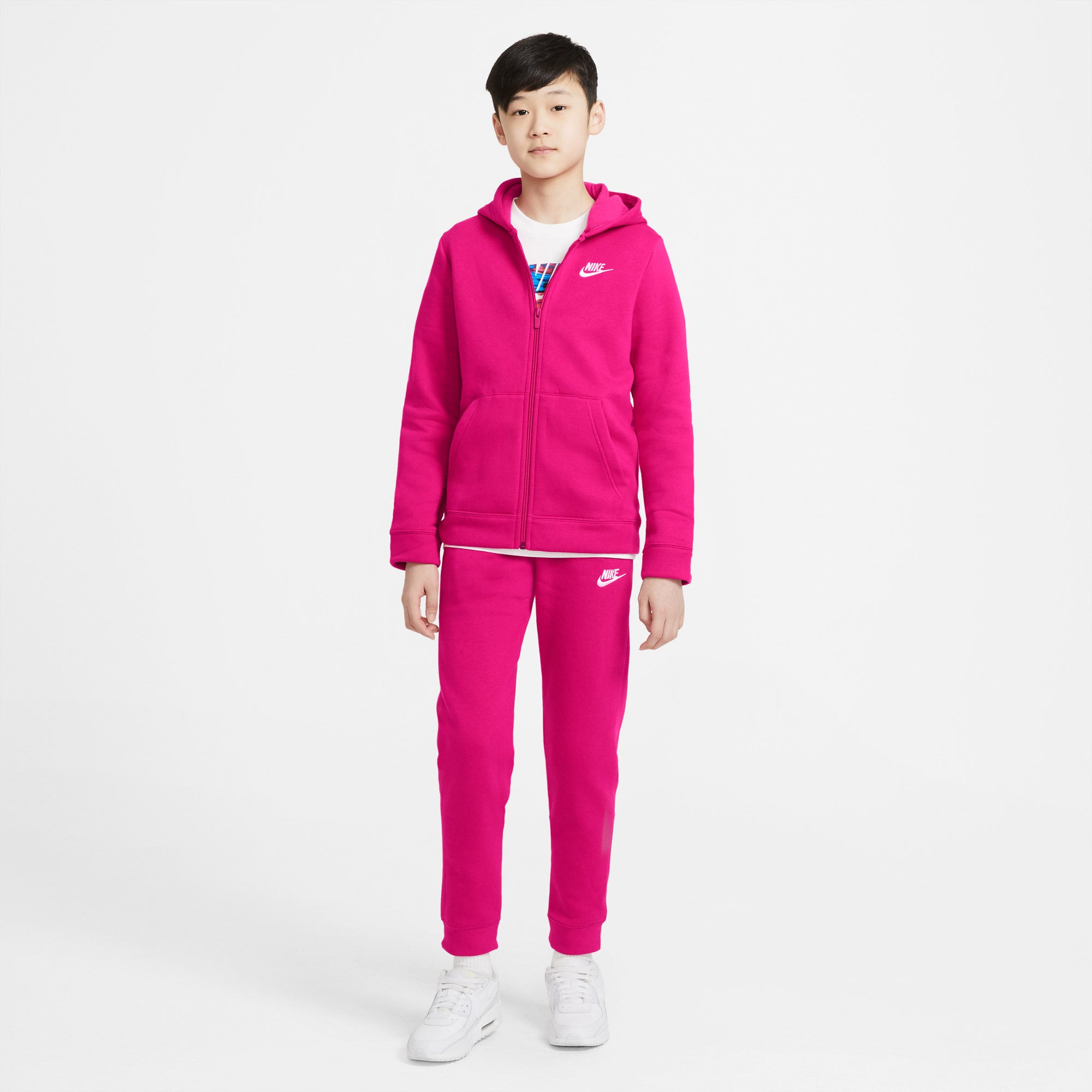Nike Sportswear Kids' Tracksuit Pink (1)