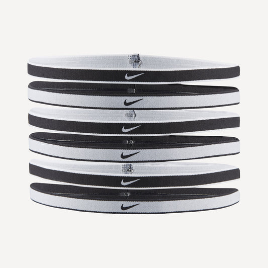 Nike Swoosh Sport Headbands 6PK White (1)