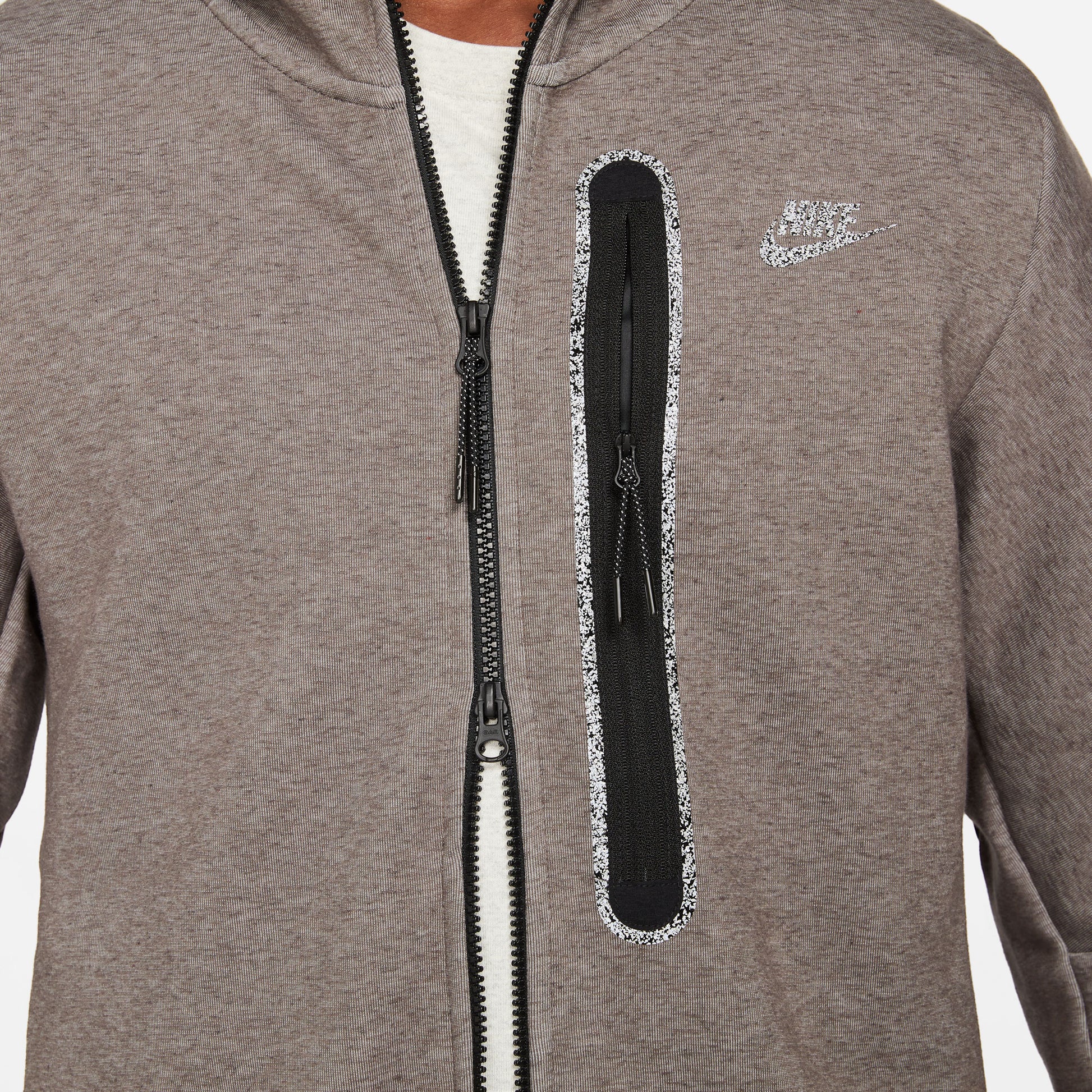 Nike Tech Fleece HD Revival Men's Full-Zip Hoodie Grey (4)