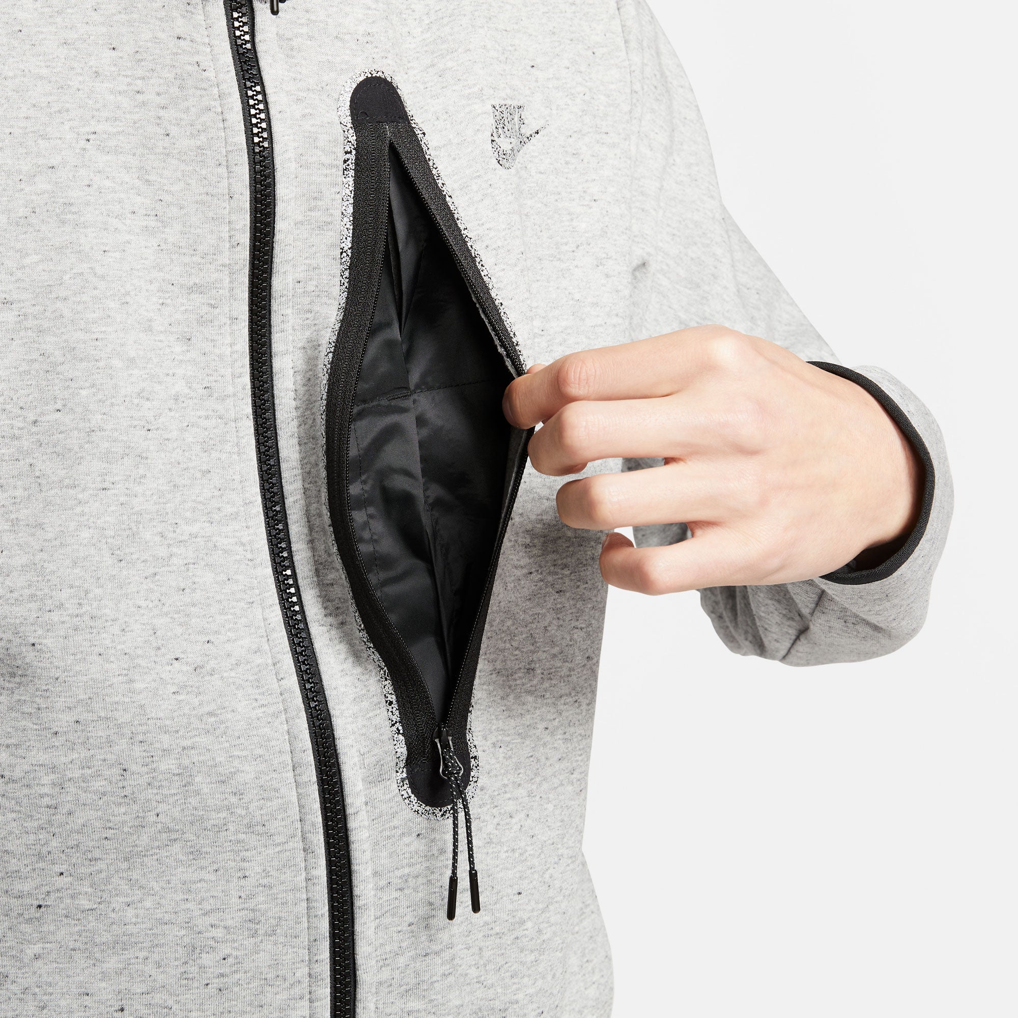 Nike Tech Fleece HD Revival Men's Full-Zip Hoodie Black (5)