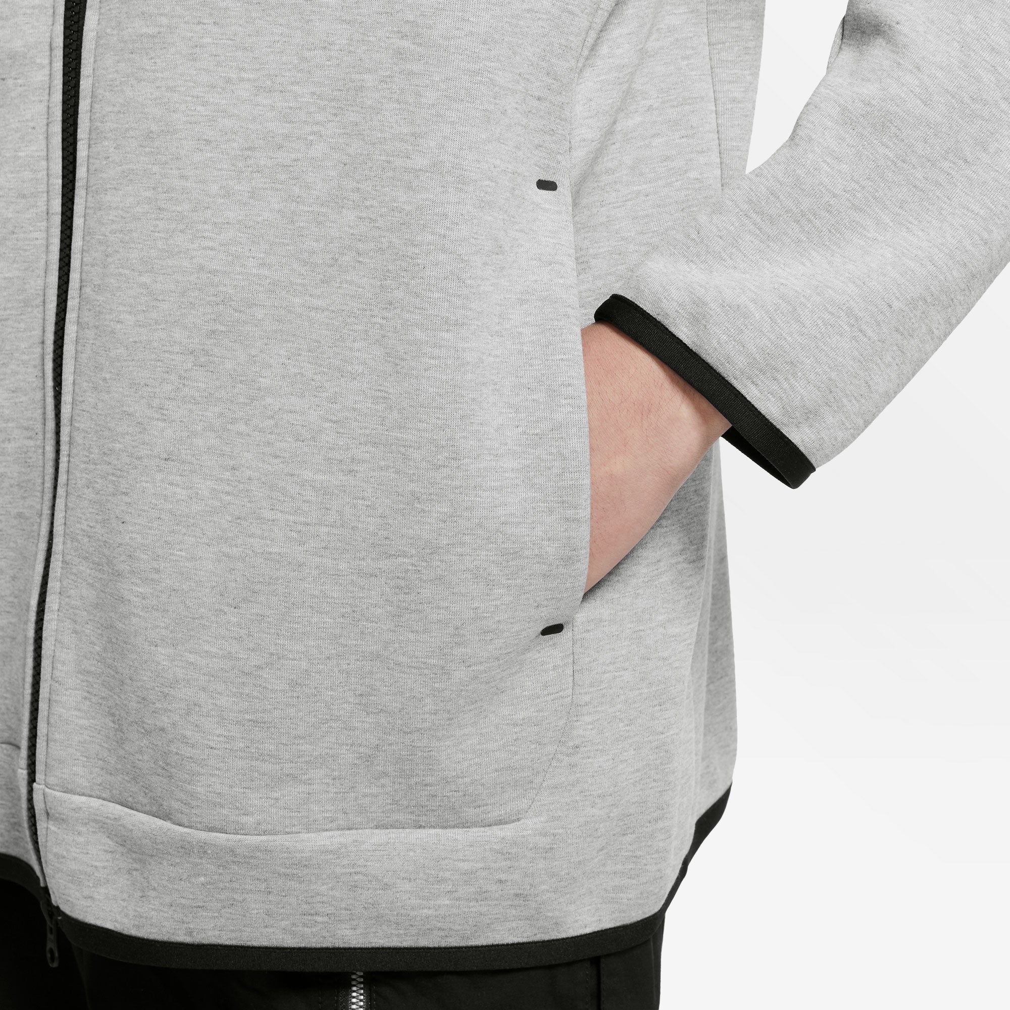 Nike Tech Fleece Men's Full-Zip Hoodie Grey (7)
