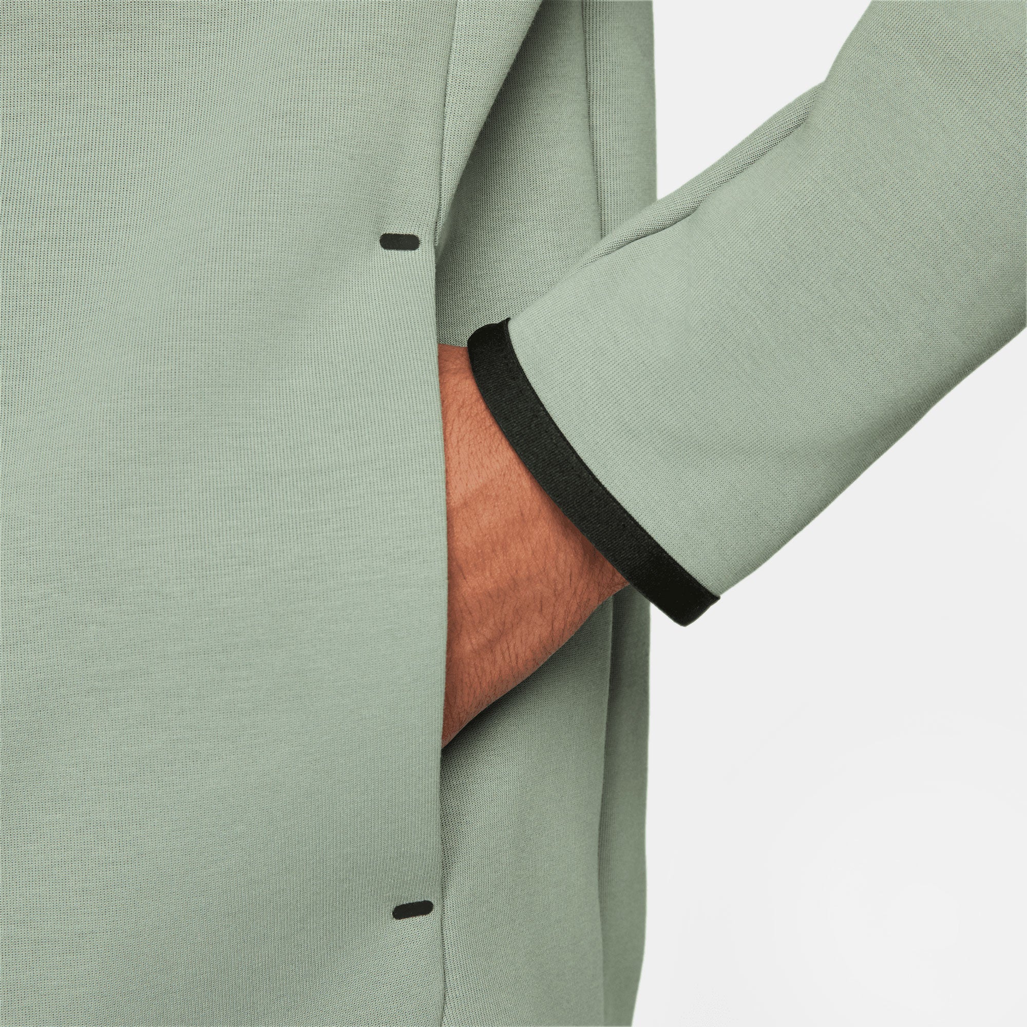 Nike Tech Fleece Men's Full-Zip Hoodie Green (4)