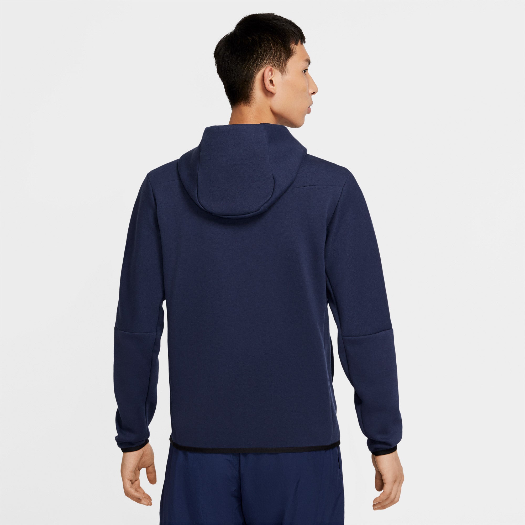 Nike Tech Fleece Men's Full-Zip Hoodie Blue (2)