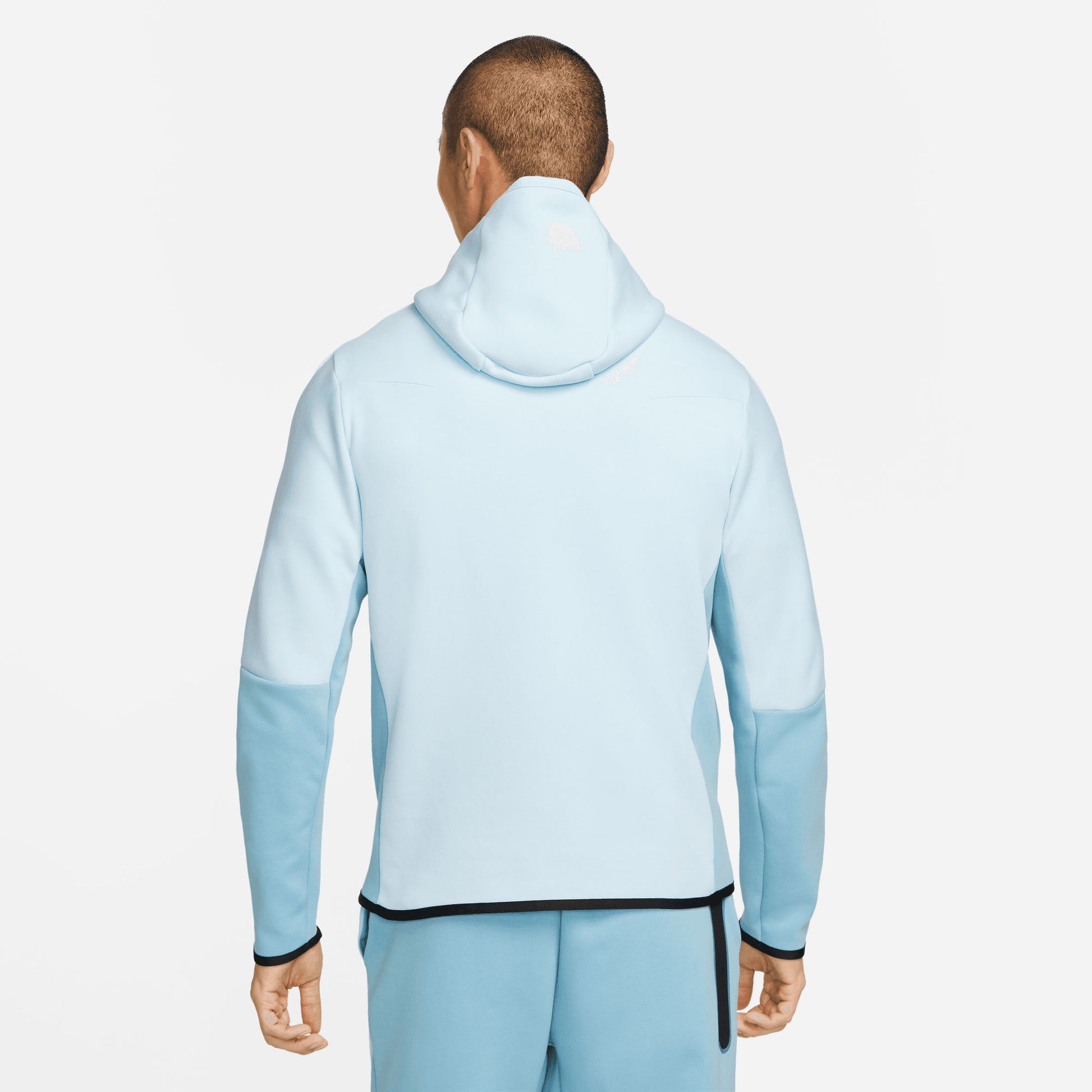 Nike Tech Fleece Men's Full-Zip Hoodie Blue (2)
