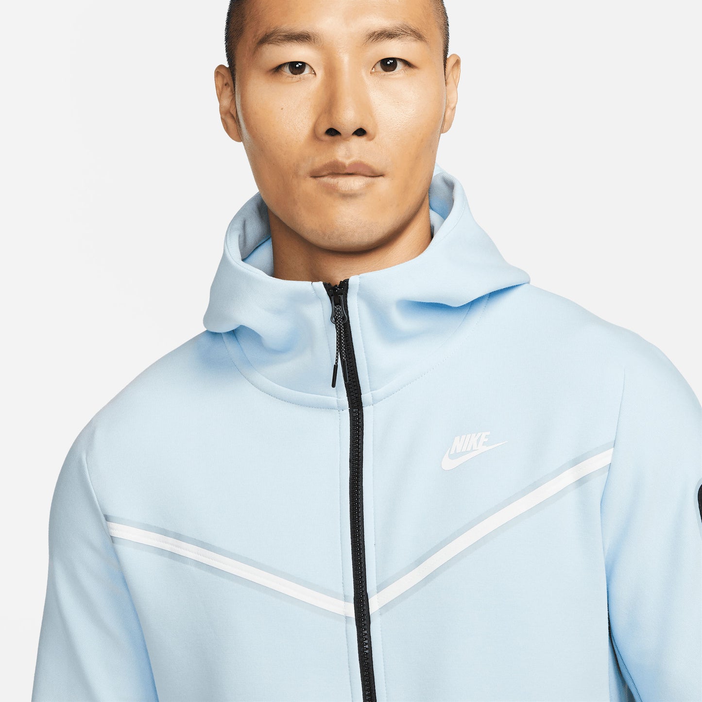 Nike Tech Fleece Men's Full-Zip Hoodie Blue (3)