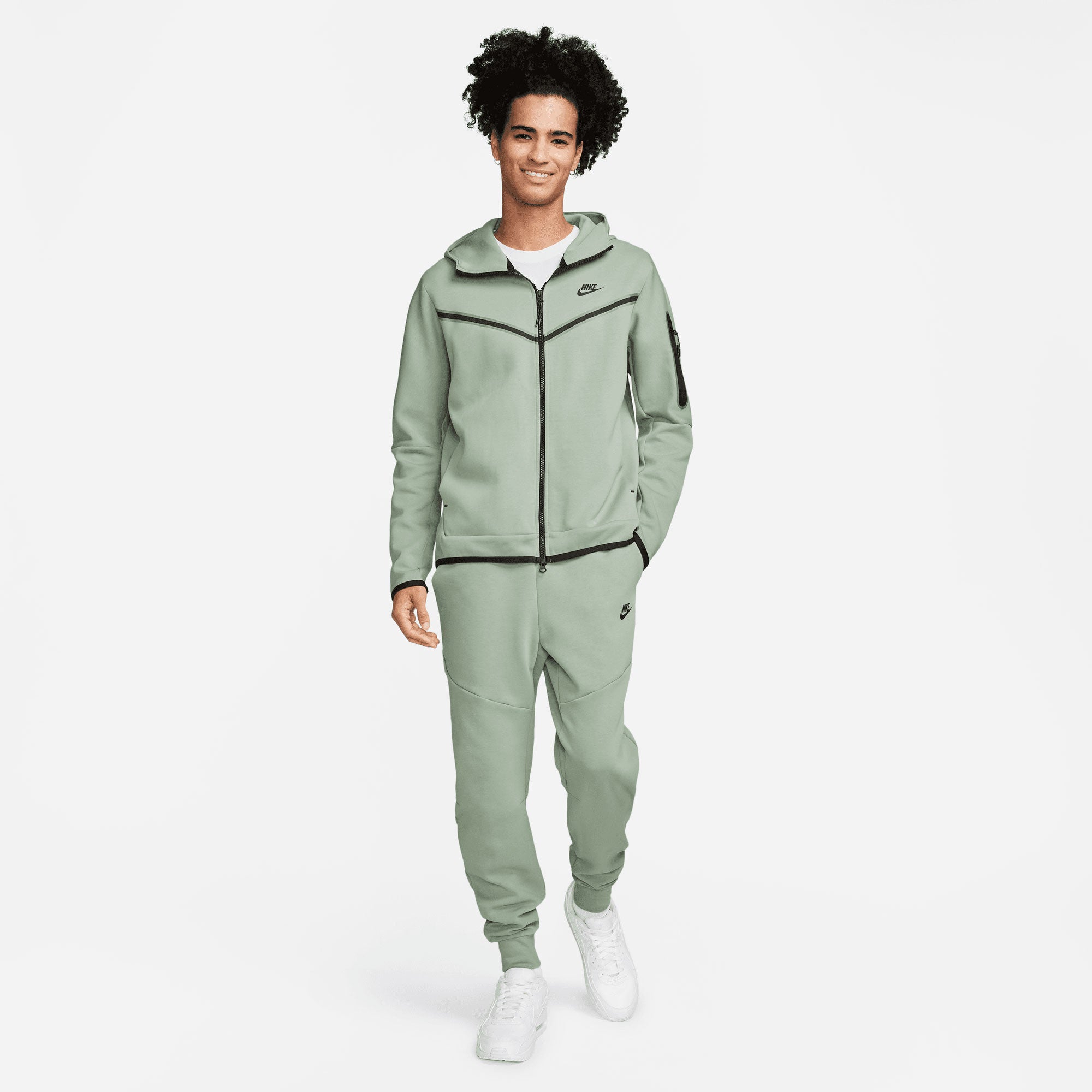 Nike Tech Fleece Men's Pants Green (6)
