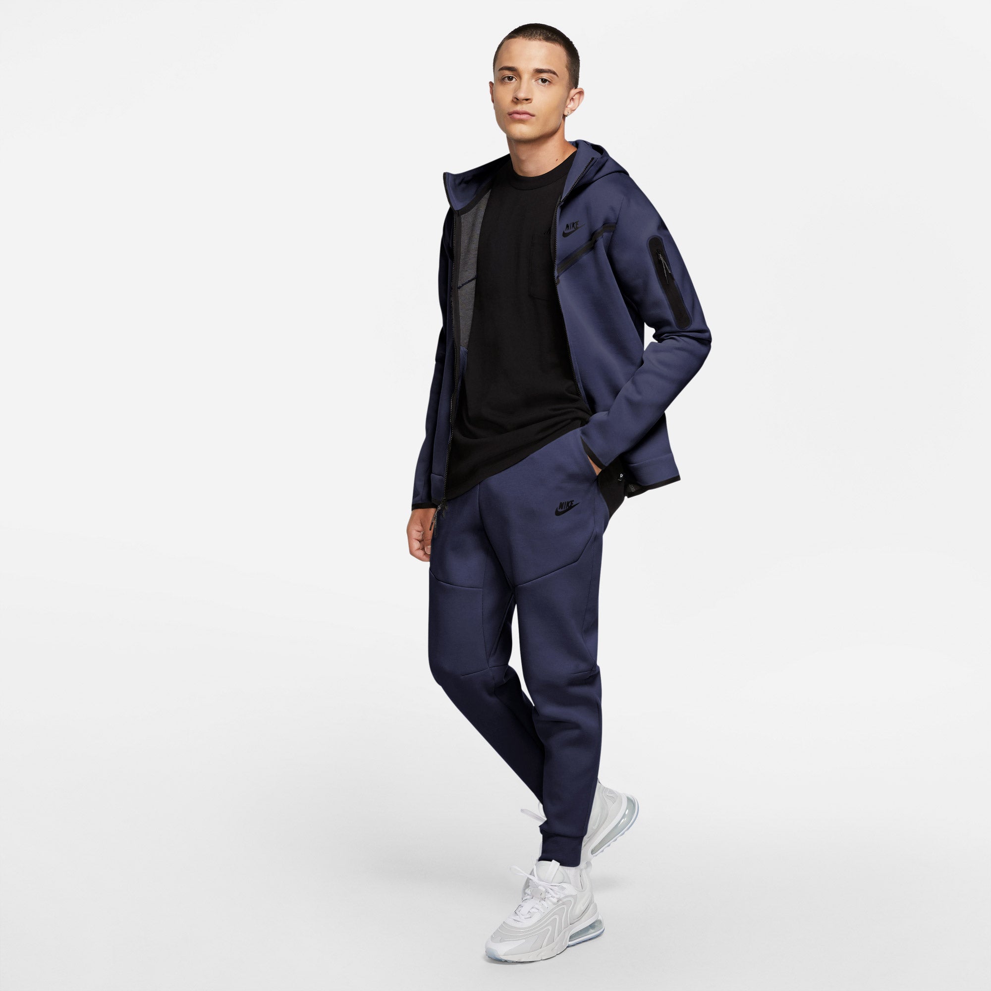 Nike Tech Fleece Men's Pants Dark Blue Tennis Only