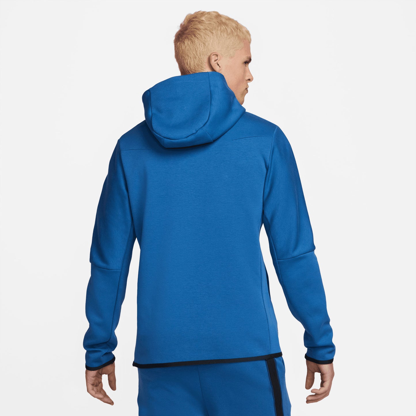 Nike Tech Fleece Men's Pullover Hoodie Blue (2)