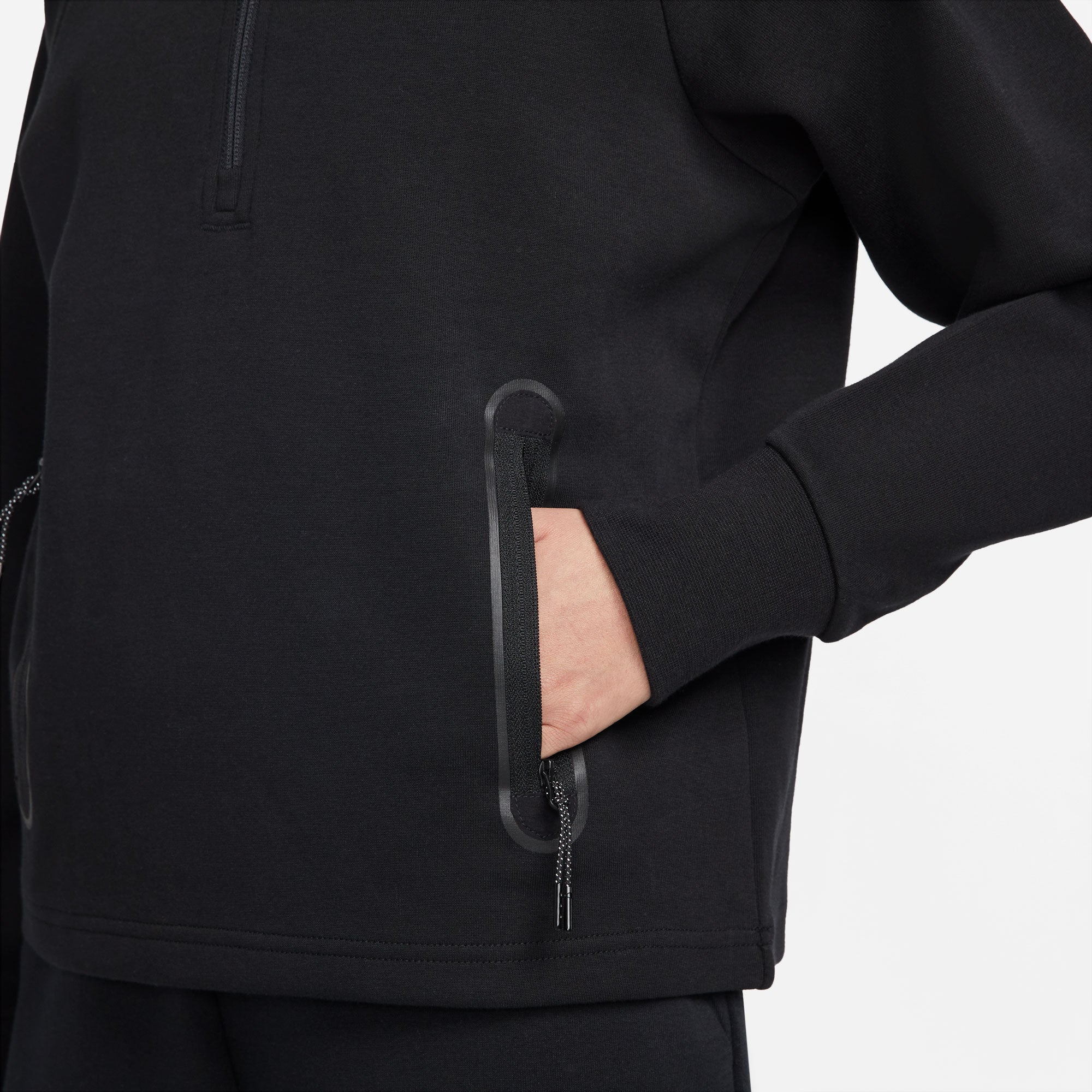 Nike Tech Fleece Women's 1/4-Zip Top Black (5)