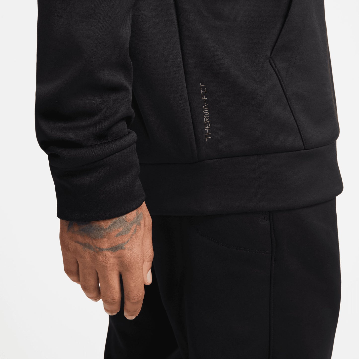 Nike Therma-FIT Men's Pullover Hoodie Black (5)