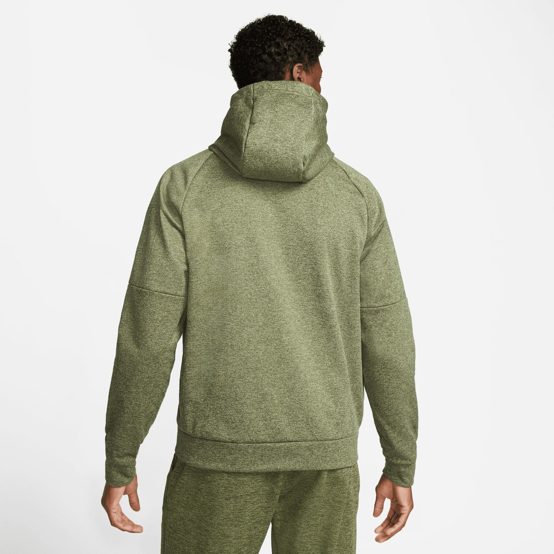 Nike Therma-FIT Men's Pullover Hoodie Green (2)