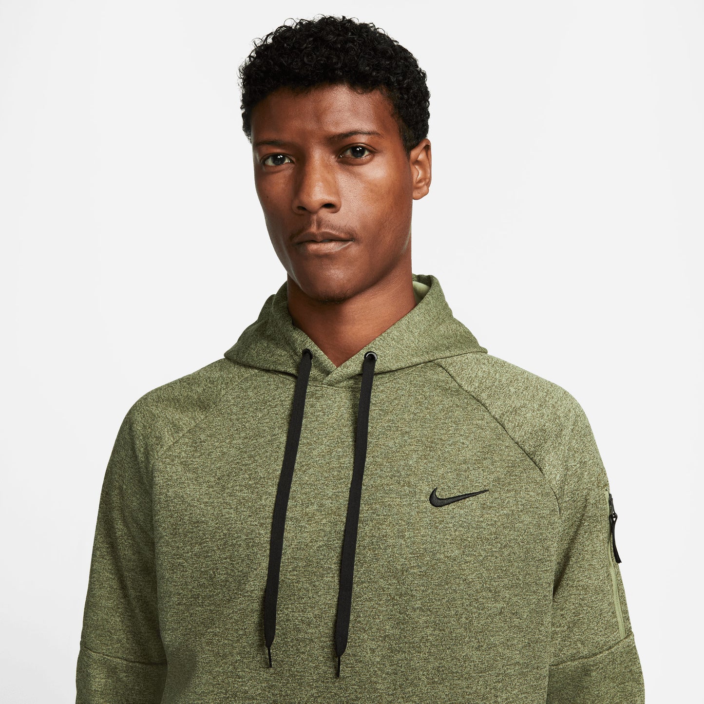 Nike Therma-FIT Men's Pullover Hoodie Green (3)