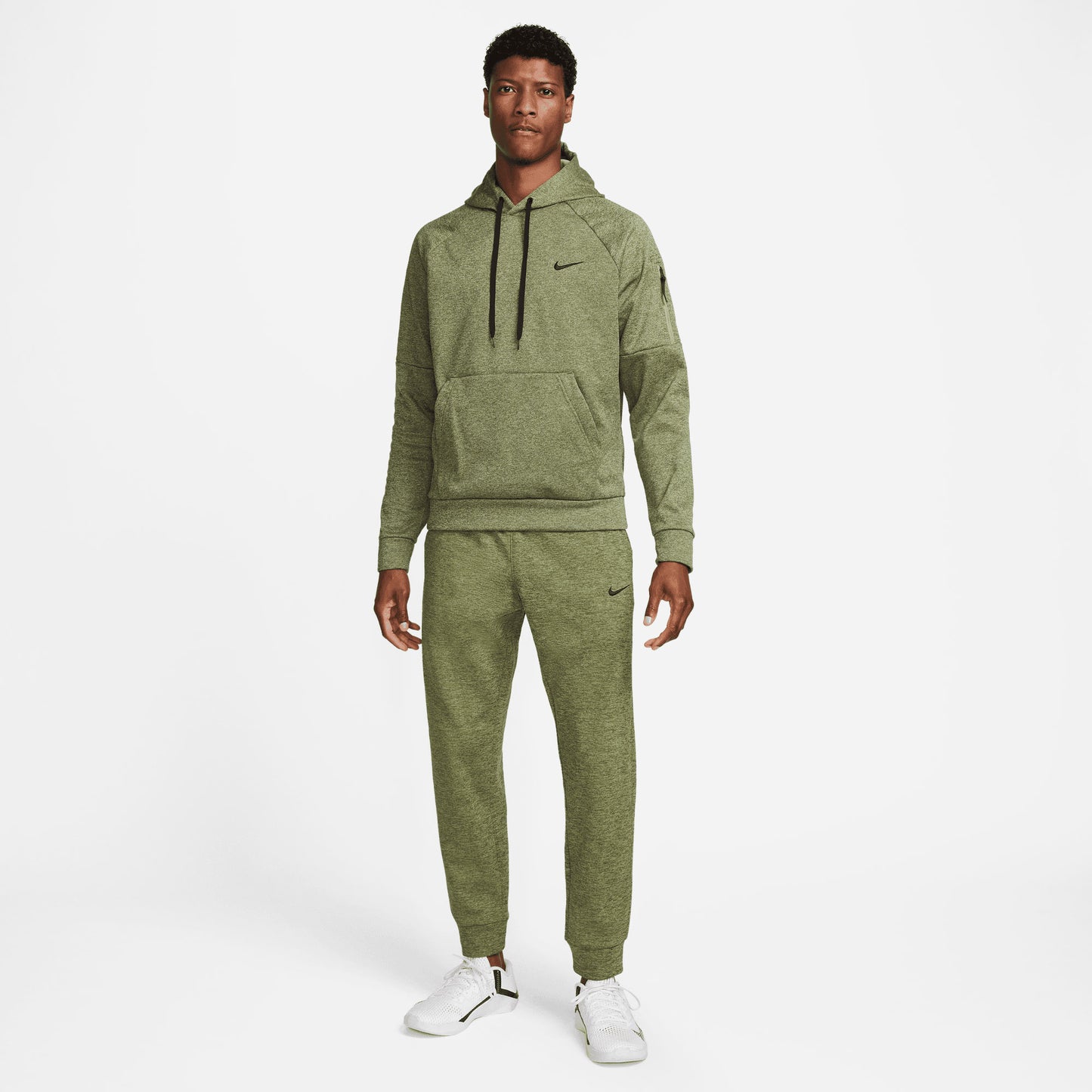 Nike Therma-FIT Men's Pullover Hoodie Green (7)
