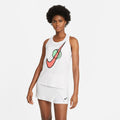 Nike Women's Swoosh Tennis Tank White (1)