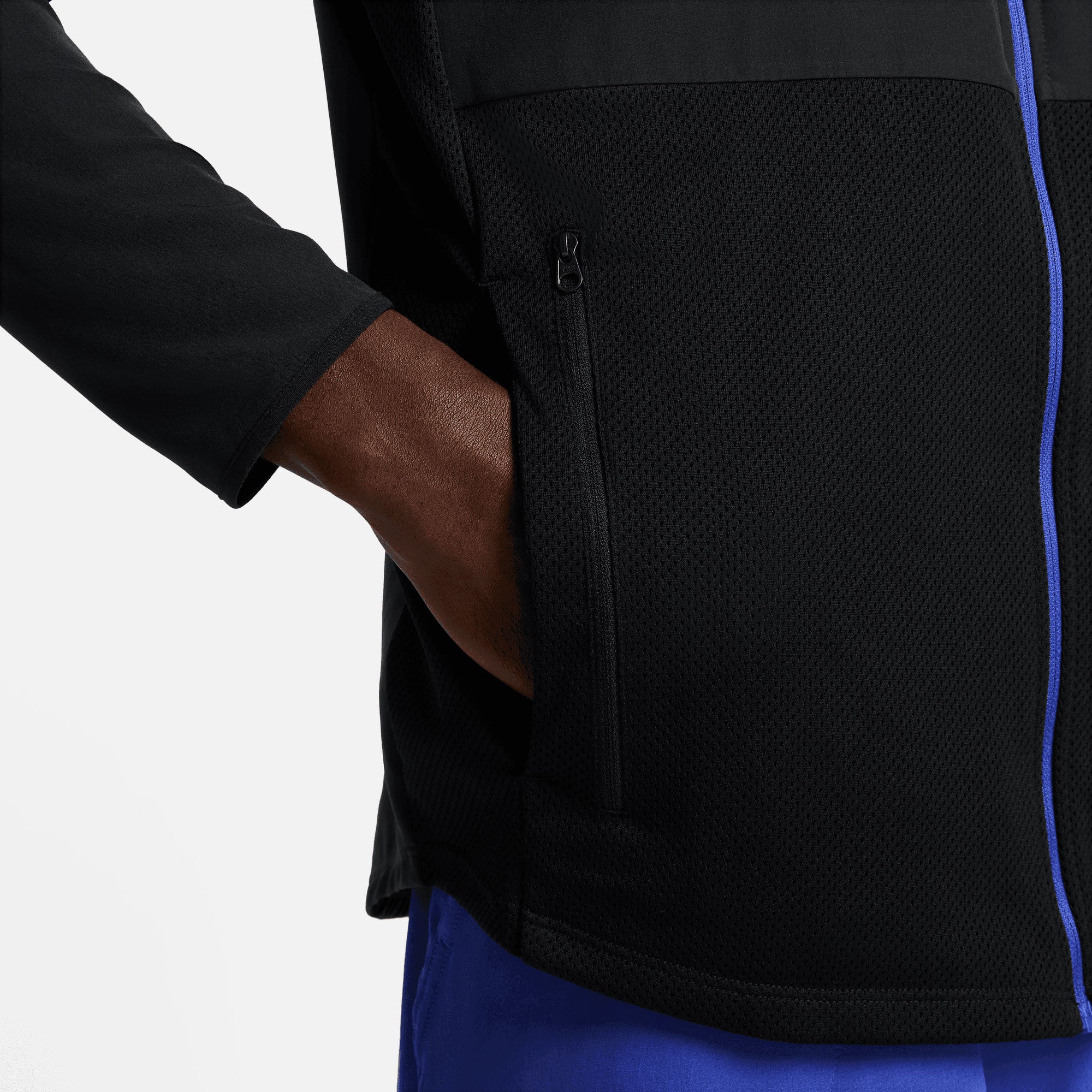 NikeCourt Advantage Men's Packable Tennis Jacket Black (4)