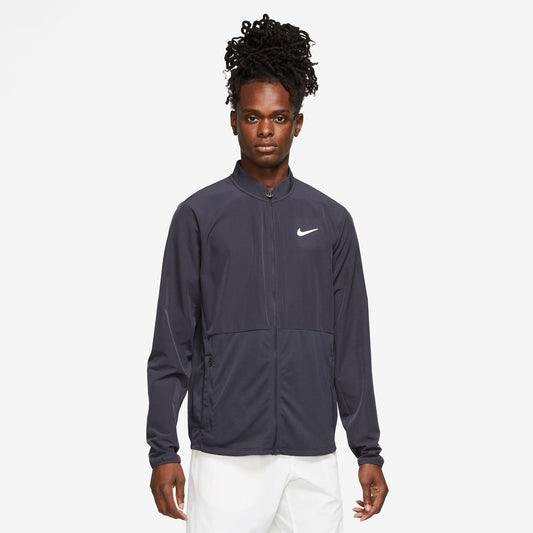 NikeCourt Advantage Men's Packable Tennis Jacket Grey (1)