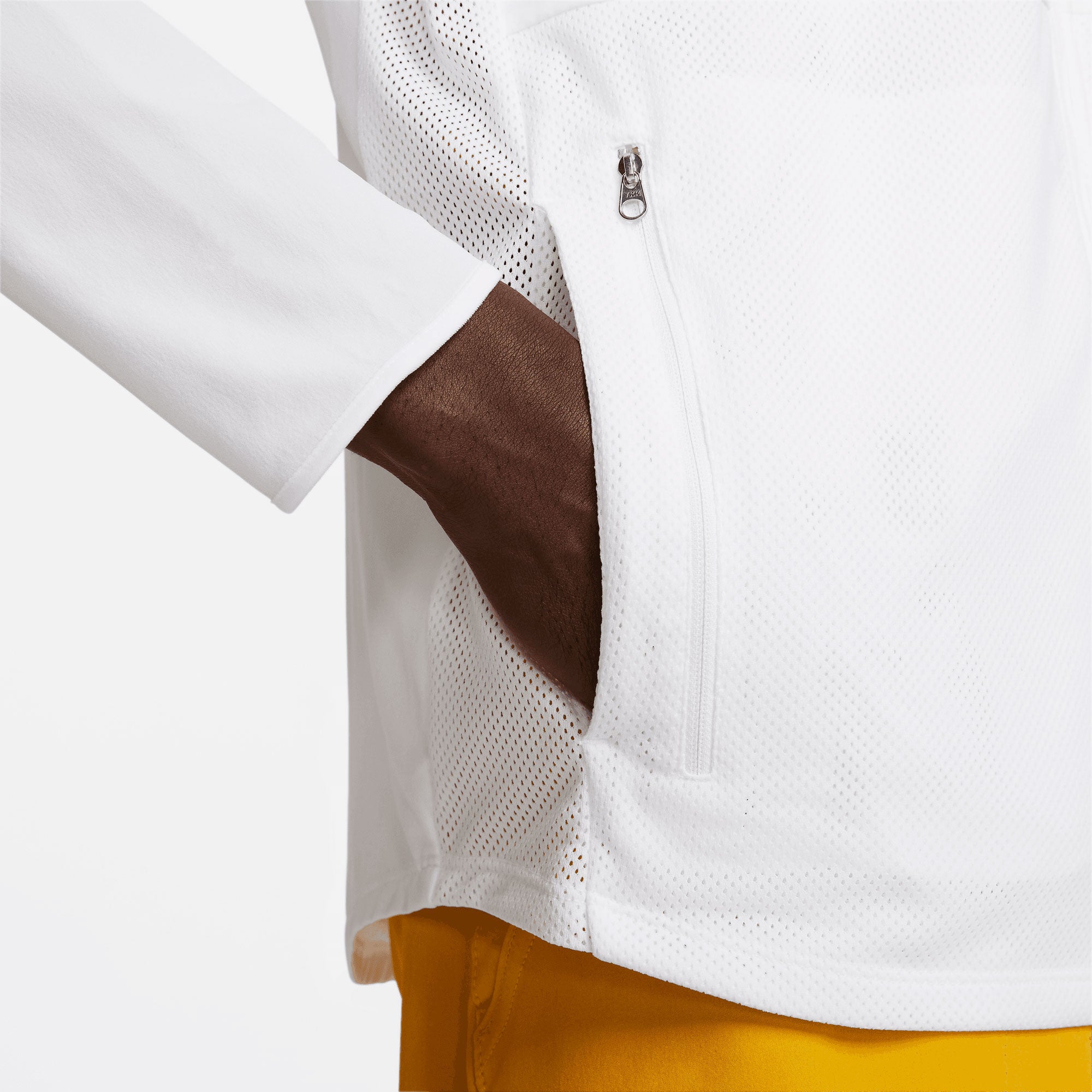 NikeCourt Advantage Men's Packable Tennis Jacket White (4)