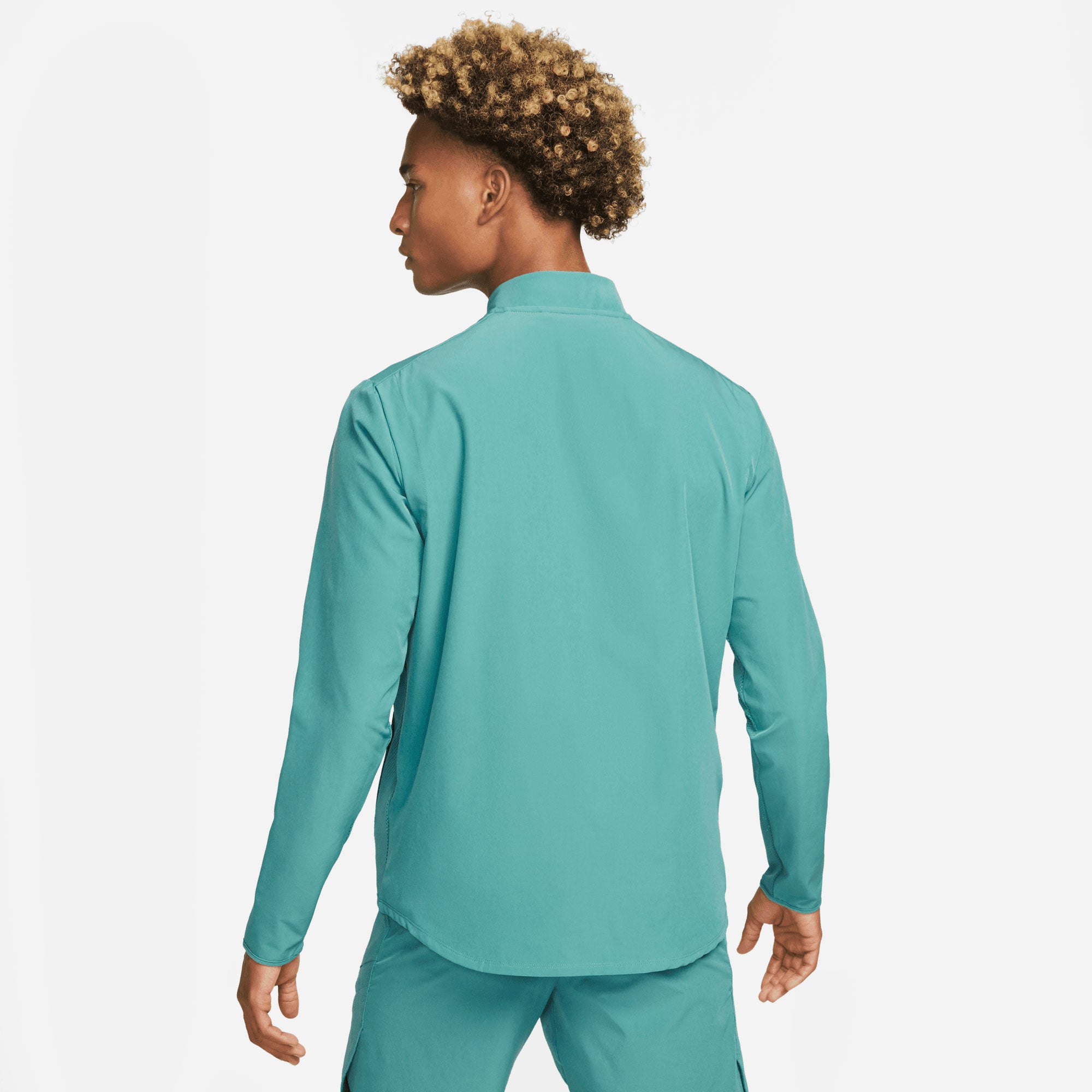 NikeCourt Advantage Men's Packable Tennis Jacket Green (2)