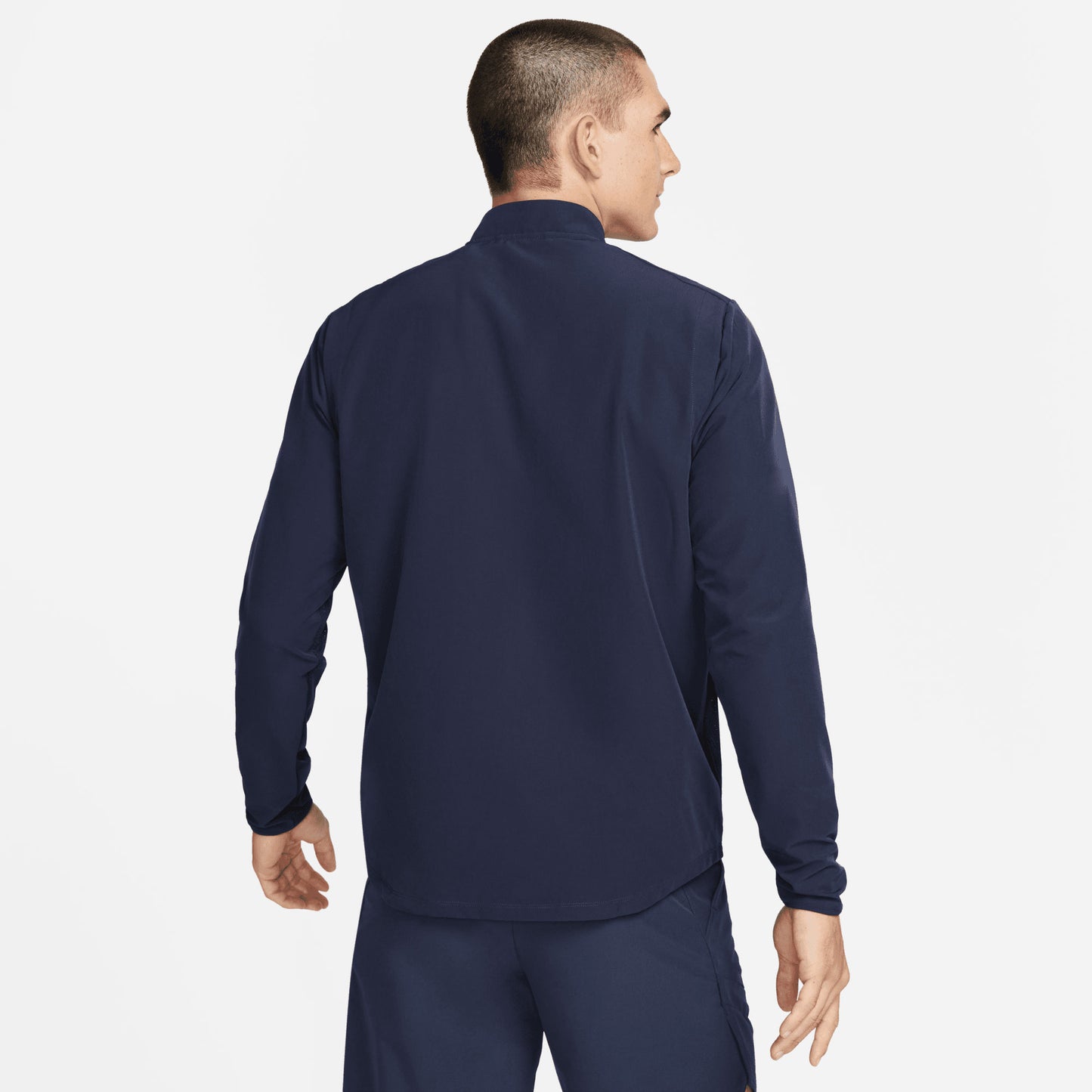 NikeCourt Advantage Men's Packable Tennis Jacket Blue (2)