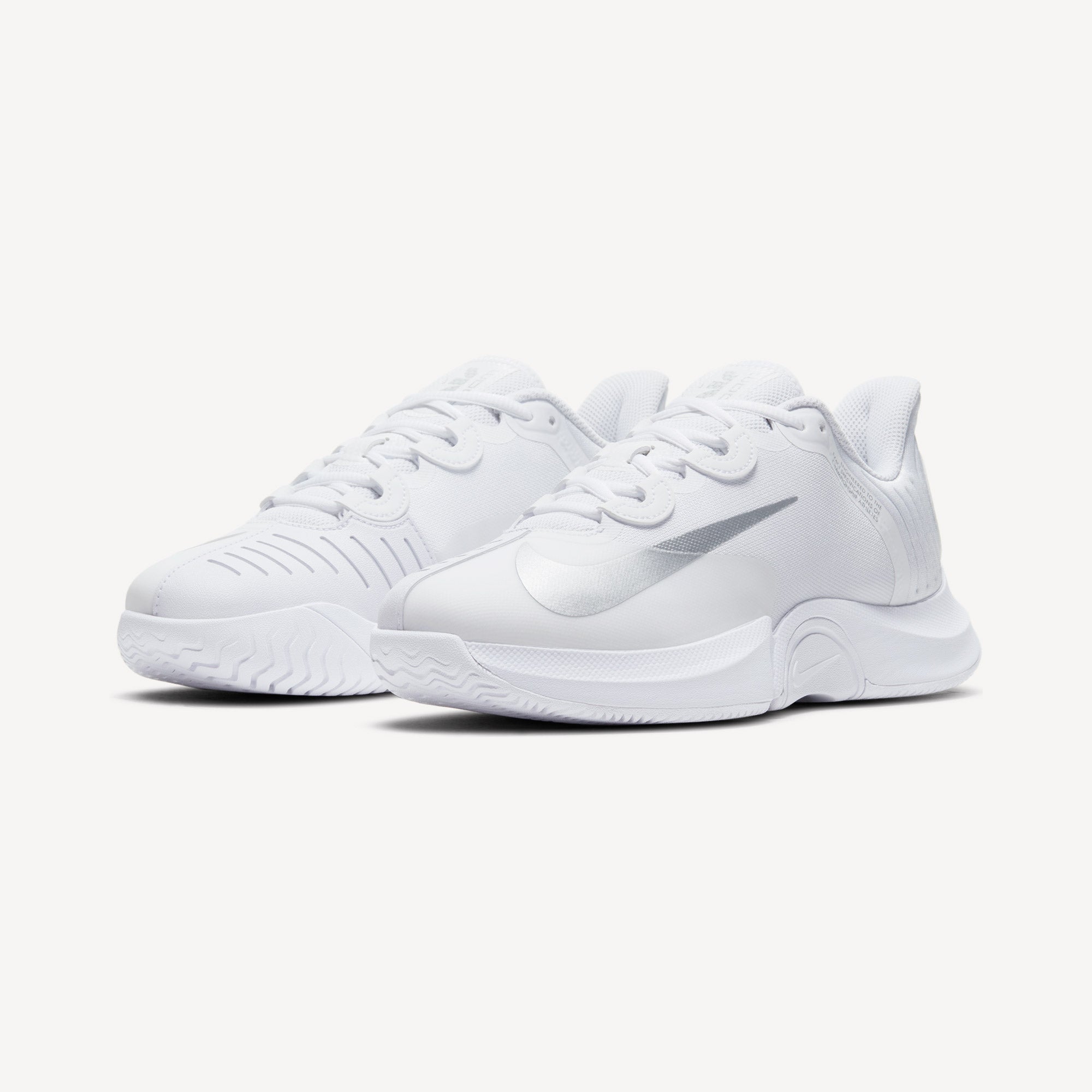 NikeCourt Air Zoom GP Turbo Women's Hard Court Tennis Shoes White (4)