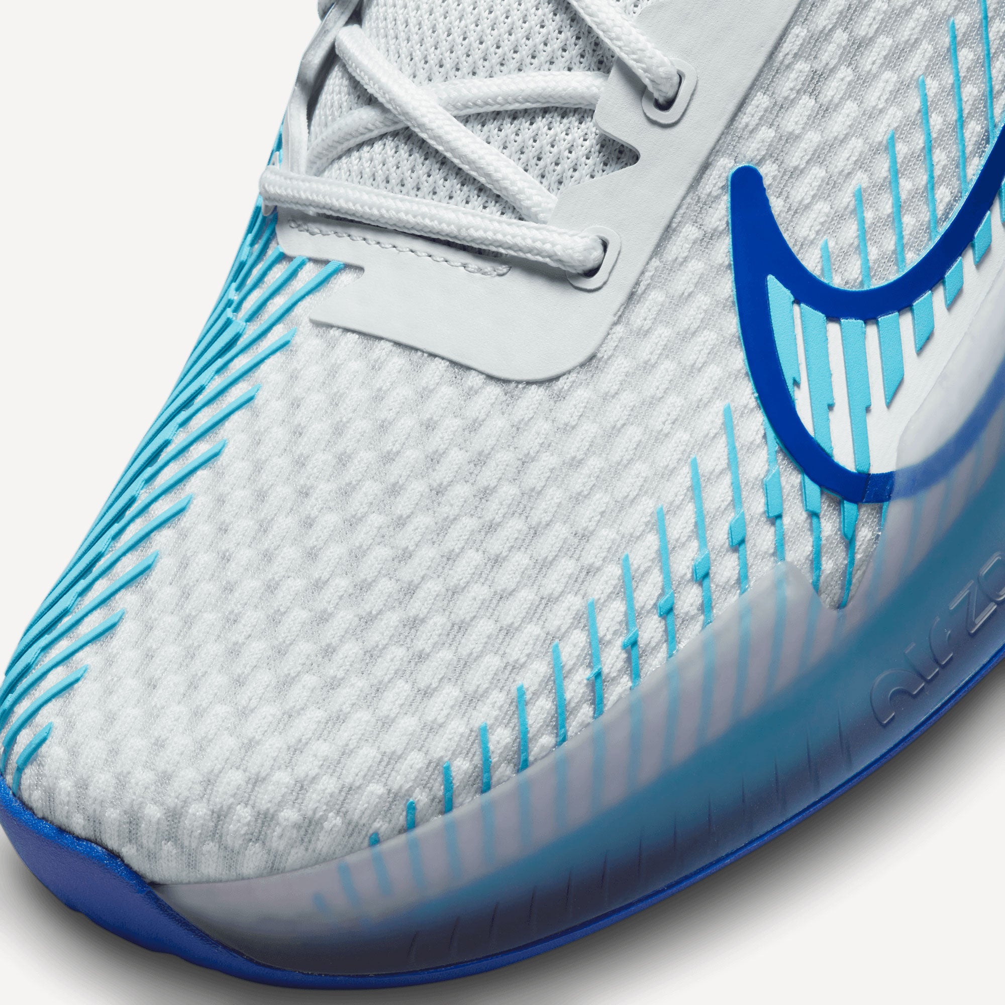 NikeCourt Air Zoom Vapor 11 Men's Clay Court Tennis Shoes Grey (7)