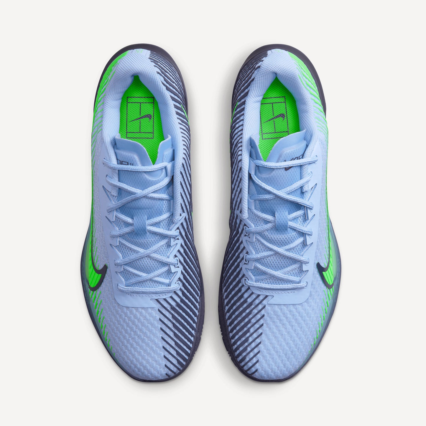 NikeCourt Air Zoom Vapor 11 Men's Clay Court Tennis Shoes Blue (6)