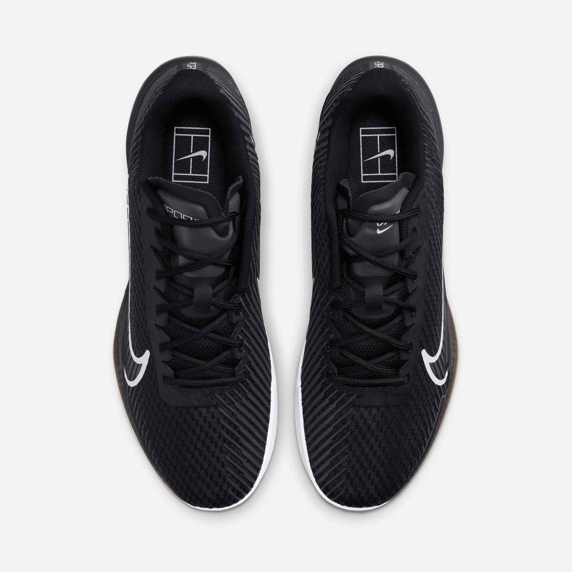 NikeCourt Air Zoom Vapor 11 Men's Hard Court Tennis Shoes Black (6)
