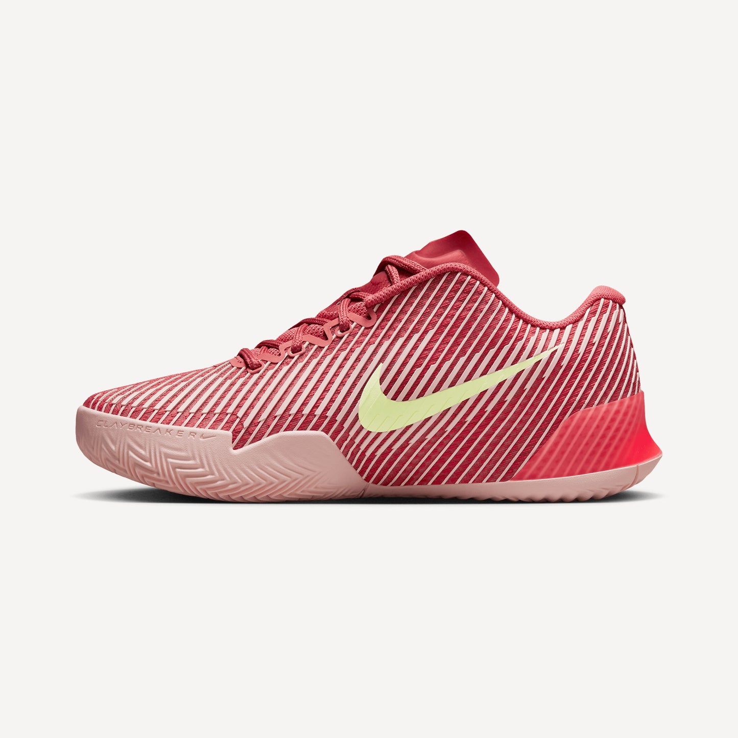 NikeCourt Air Zoom Vapor 11 Women's Clay Court Tennis Shoes Red (3)
