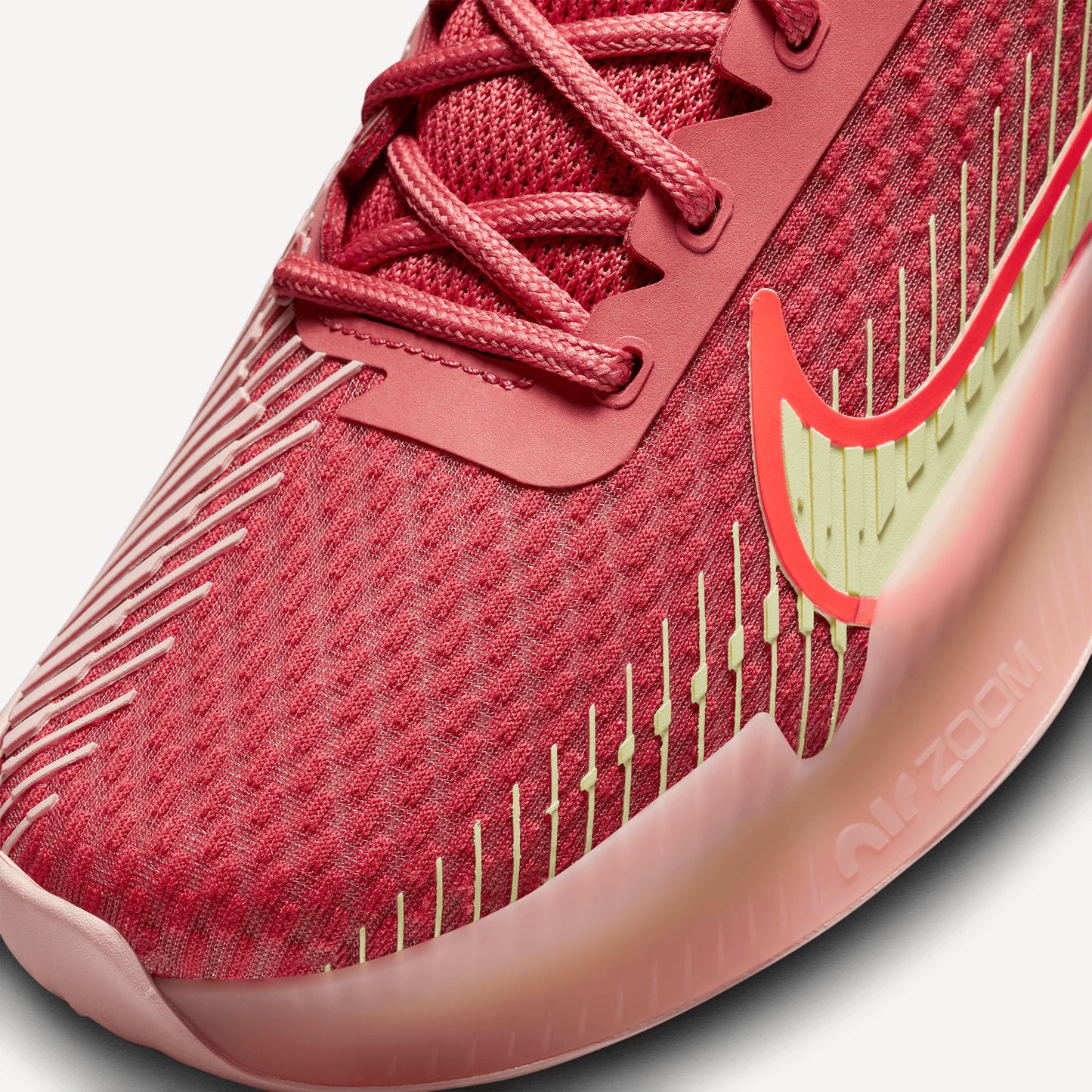 NikeCourt Air Zoom Vapor 11 Women's Clay Court Tennis Shoes Red (7)