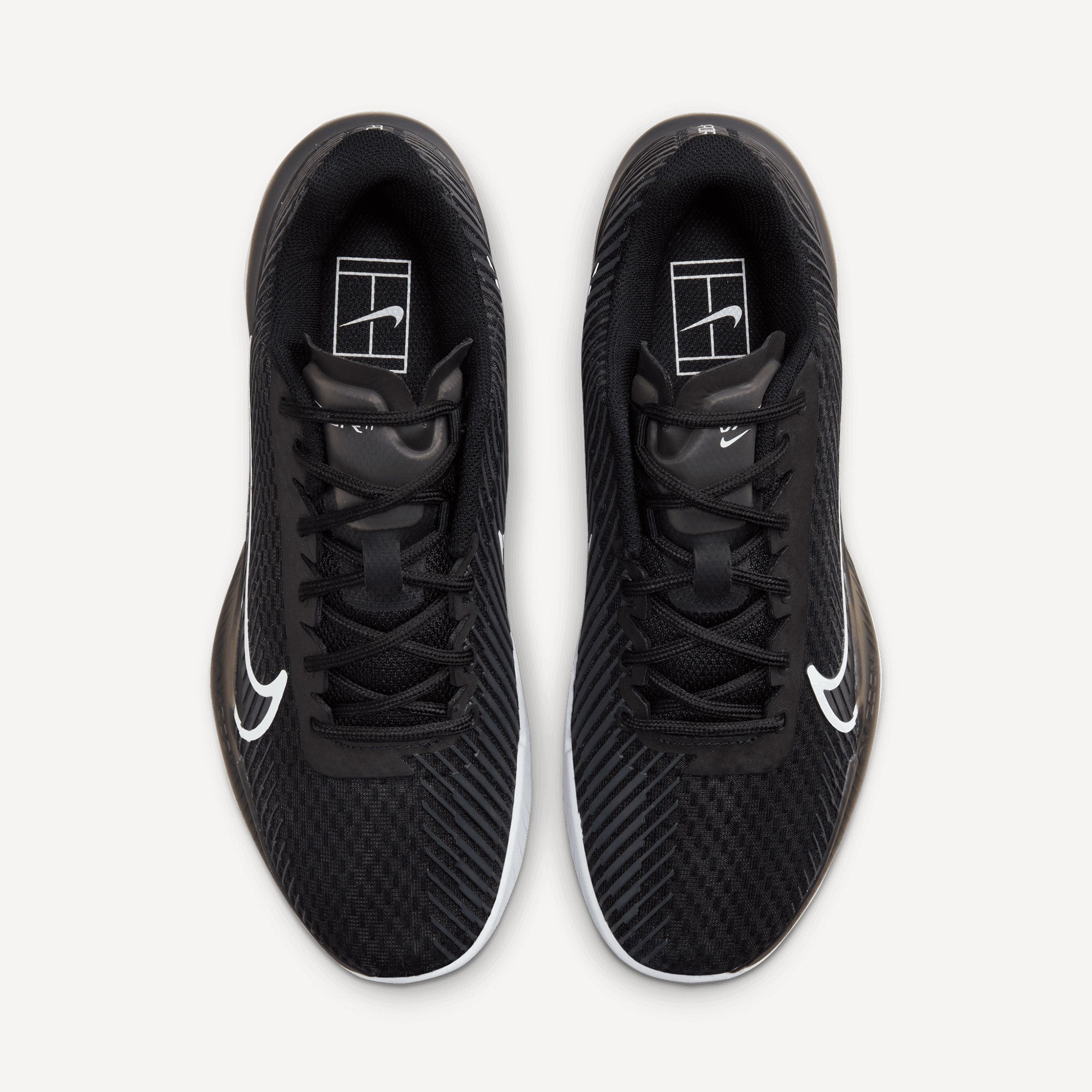 NikeCourt Air Zoom Vapor 11 Women's Hard Court Tennis Shoes Black (6)
