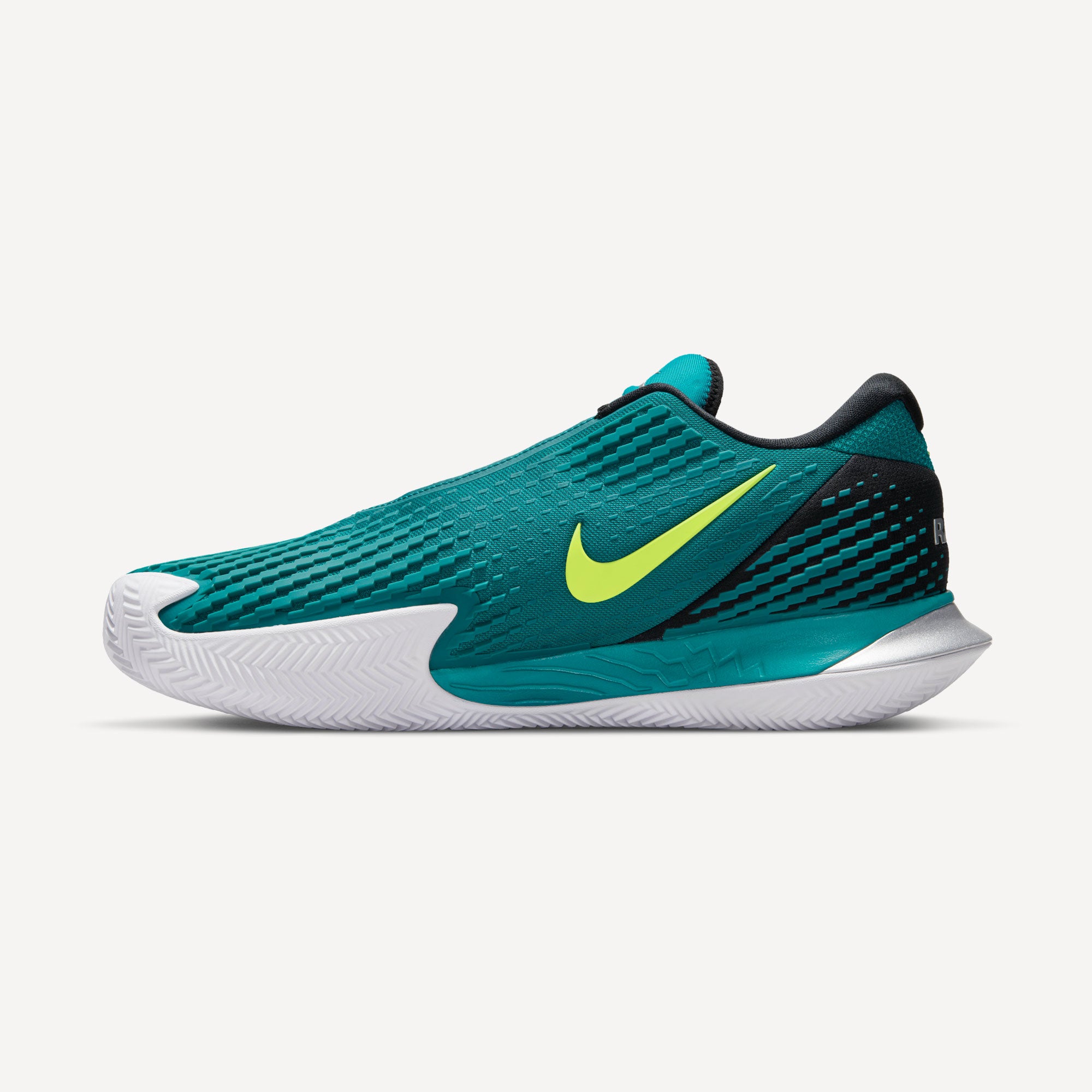 NikeCourt Air Zoom Vapor Cage 4 Rafa Men's Clay Court Tennis Shoes Green (3)