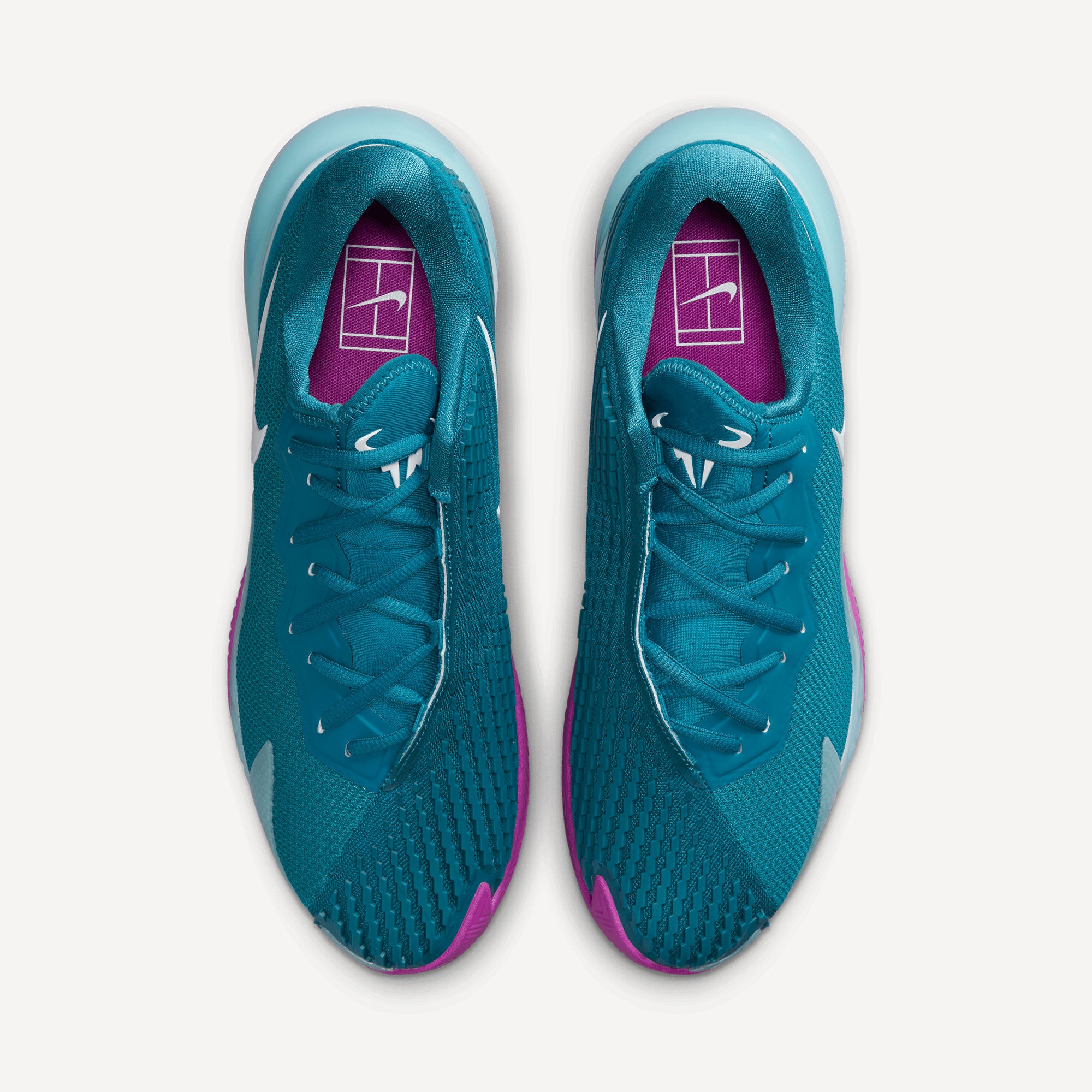 NikeCourt Air Zoom Vapor Cage Rafa Men's Clay Court Tennis Shoes Green (6)