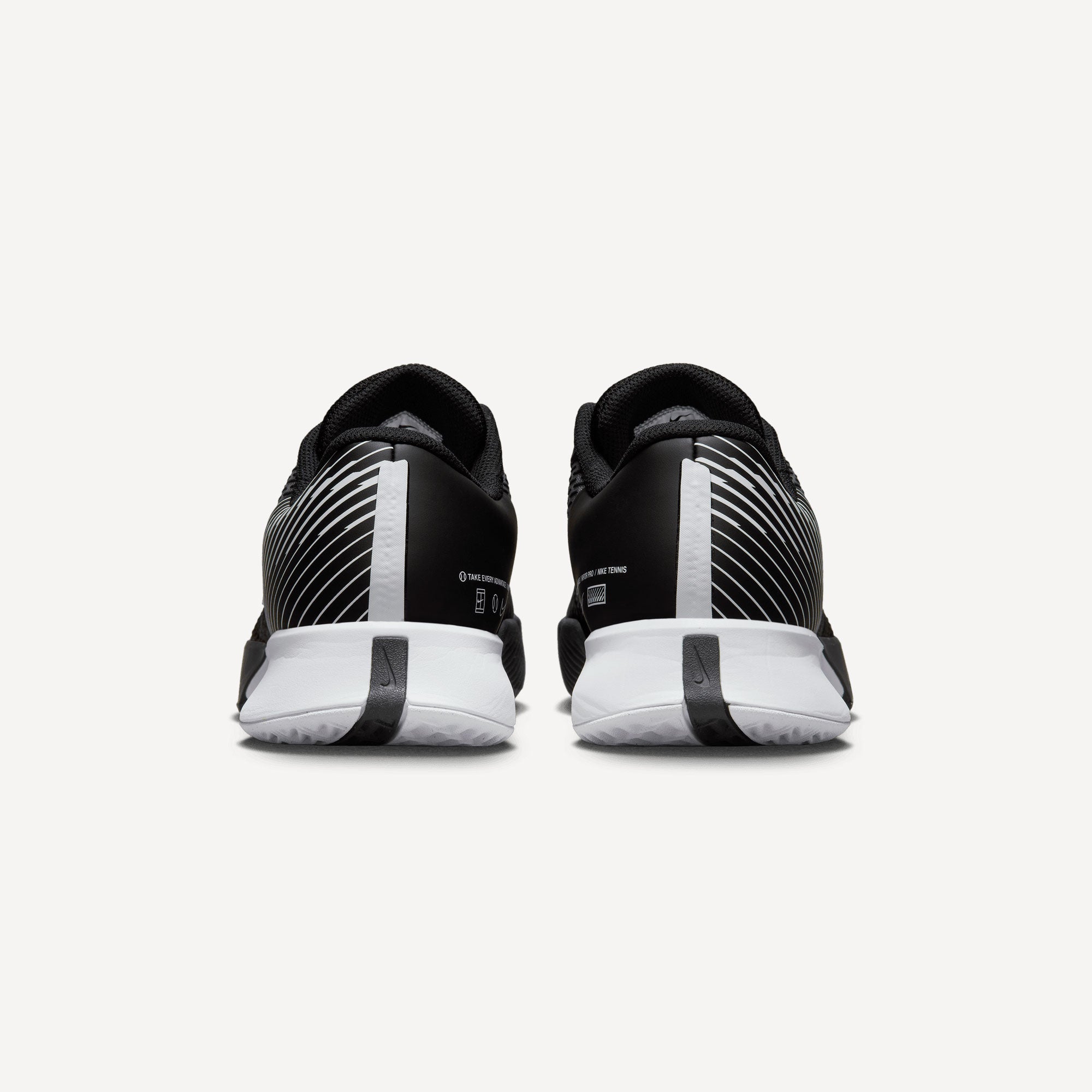 NikeCourt Air Zoom Vapor Pro 2 Men's Clay Court Tennis Shoes Black (5)