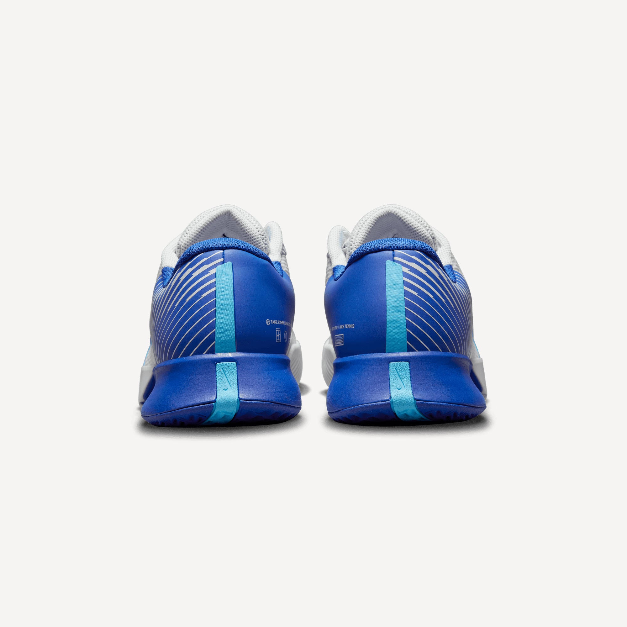NikeCourt Air Zoom Vapor Pro 2 Men's Clay Court Tennis Shoes Grey (5)