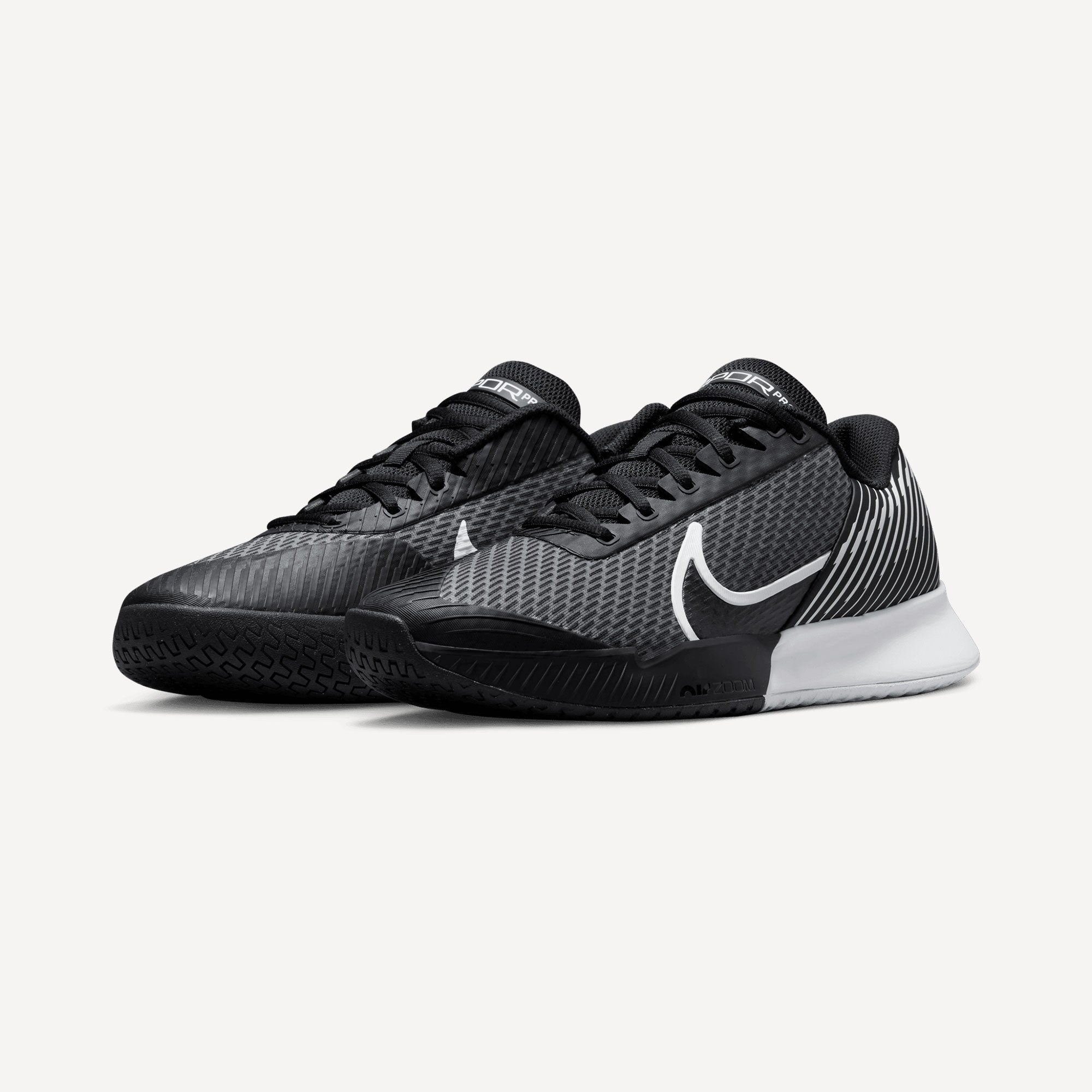 NikeCourt Air Zoom Vapor Pro 2 Men's Hard Court Tennis Shoes Black (4)