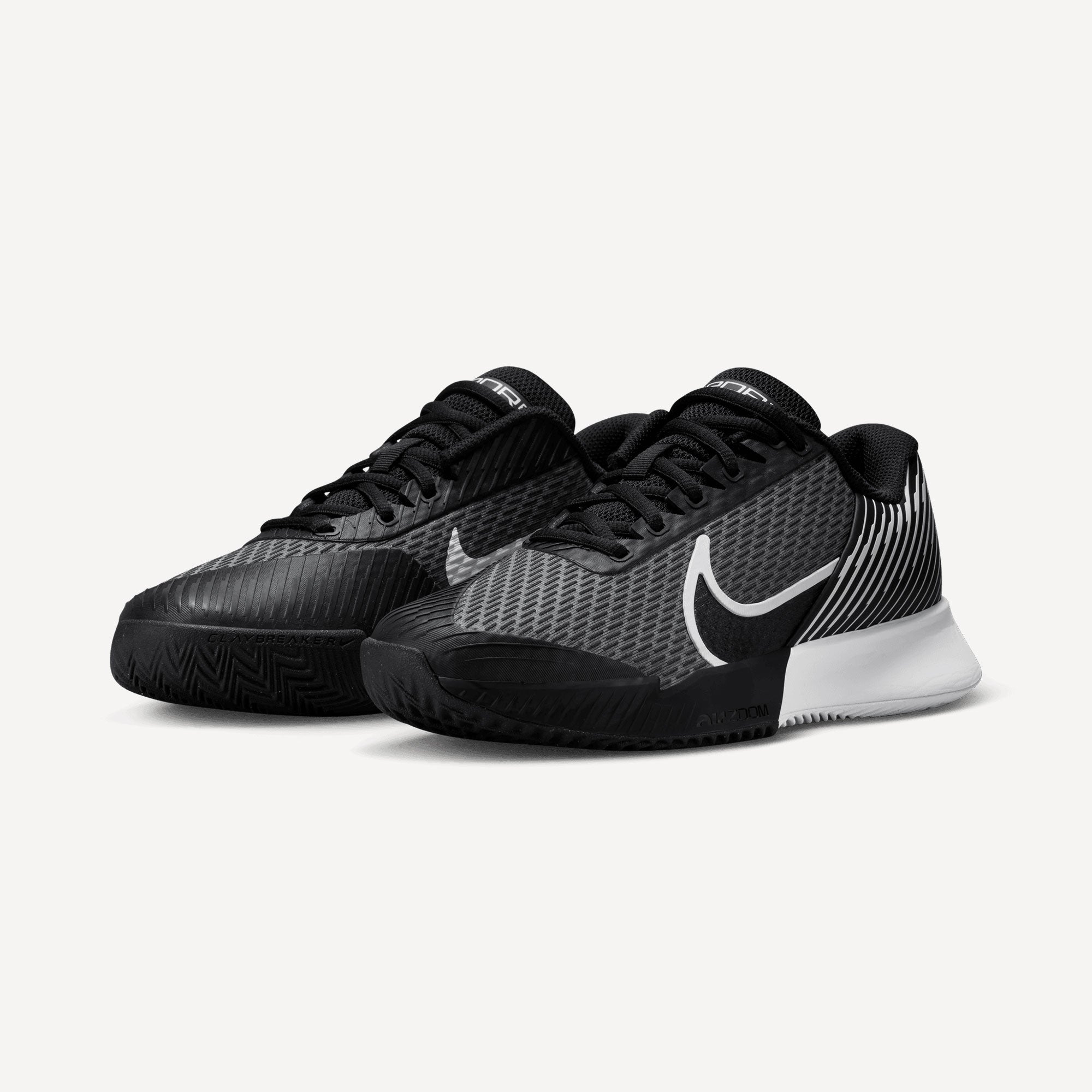 NikeCourt Air Zoom Vapor Pro 2 Women's Clay Court Tennis Shoes Black (4)