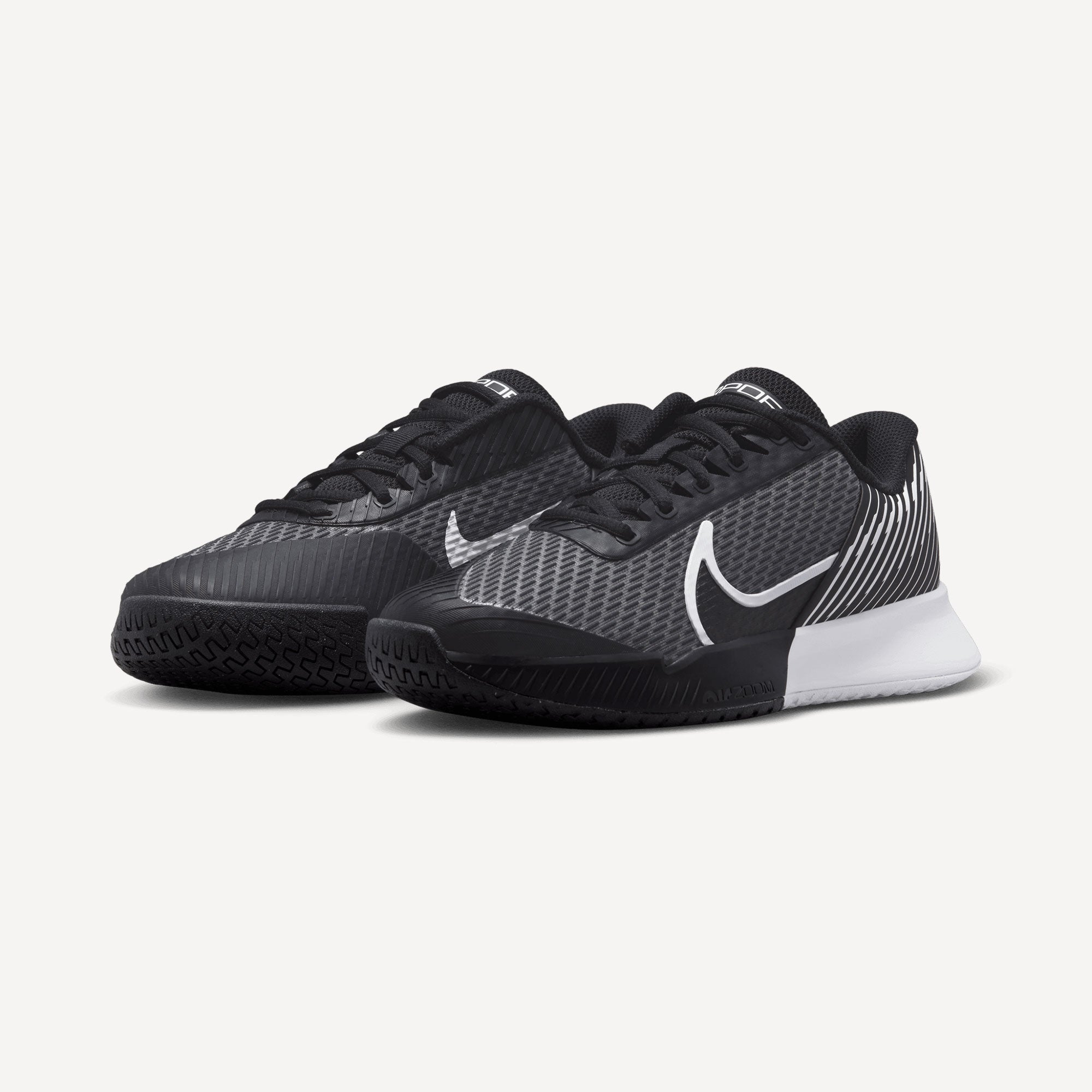 NikeCourt Air Zoom Vapor Pro 2 Women's Hard Court Tennis Shoes Black (4)