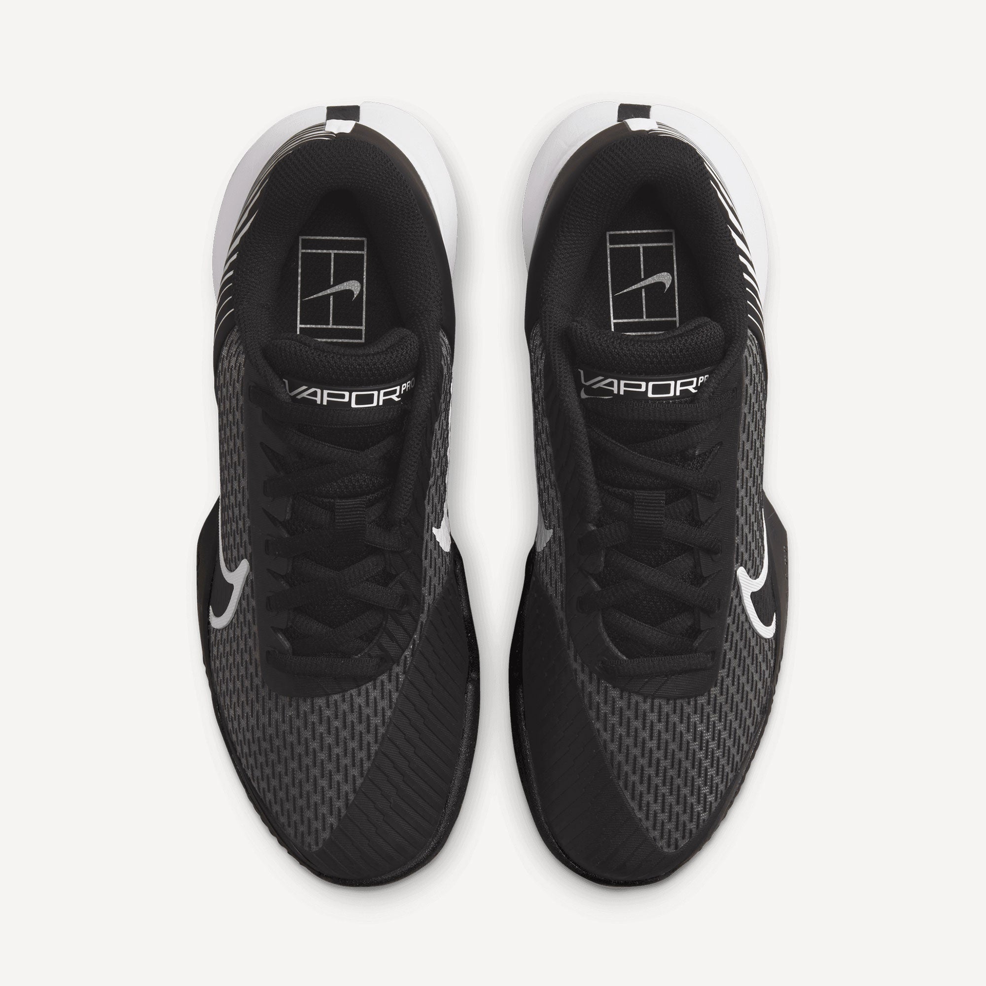 NikeCourt Air Zoom Vapor Pro 2 Women's Hard Court Tennis Shoes Black (6)