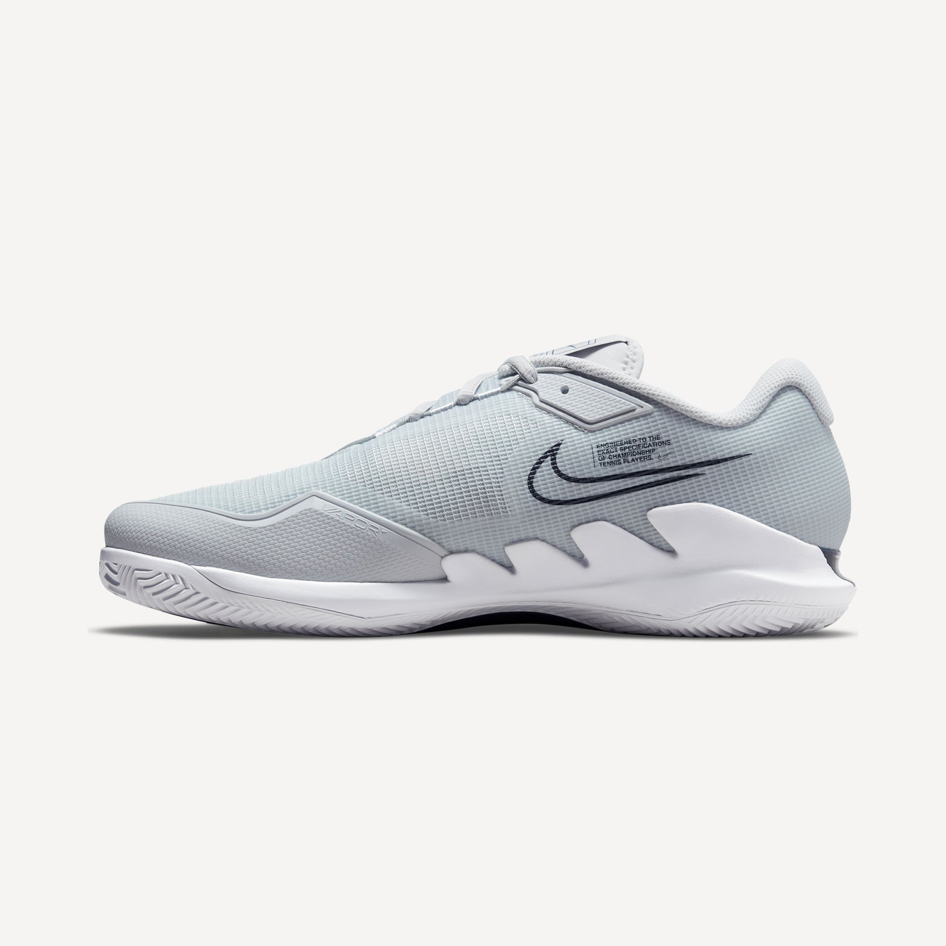 NikeCourt Air Zoom Vapor Pro Men's Clay Court Tennis Shoes Grey (3)