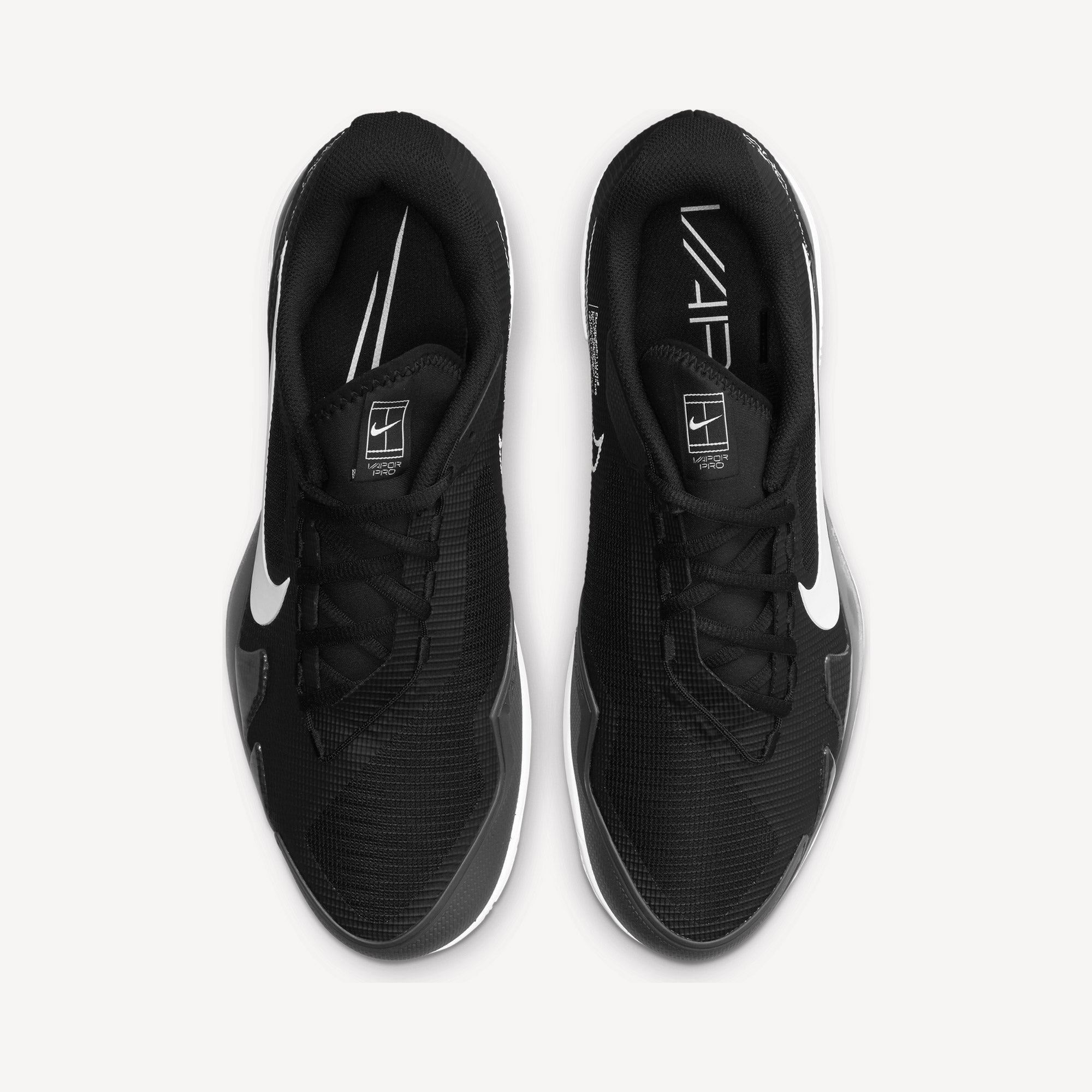 NikeCourt Air Zoom Vapor Pro Men's Clay Court Tennis Shoes Black (5)