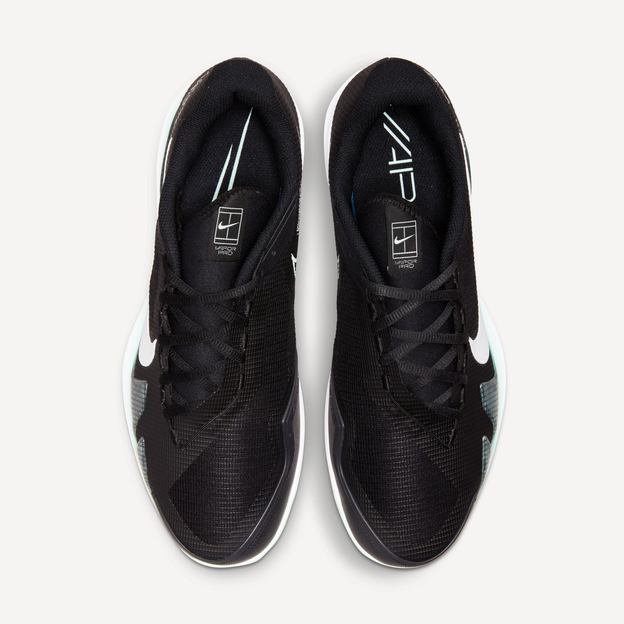 NikeCourt Air Zoom Vapor Pro Men's Clay Court Tennis Shoes Black (6)