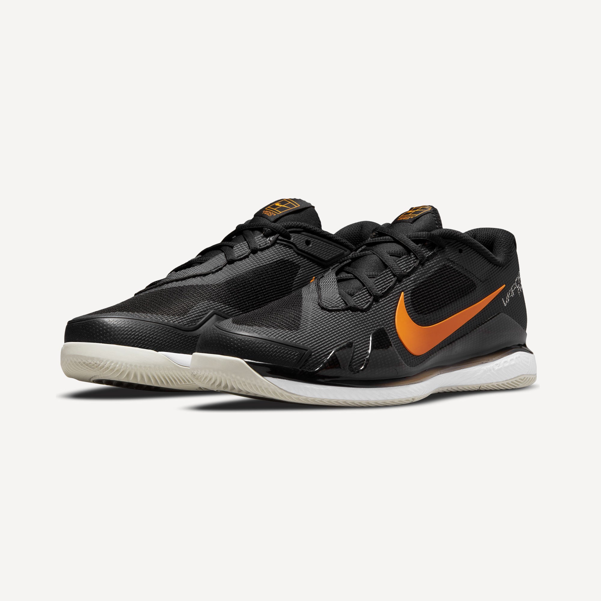 NikeCourt Air Zoom Vapor Pro Men's Hard Court Tennis Shoes Black (4)