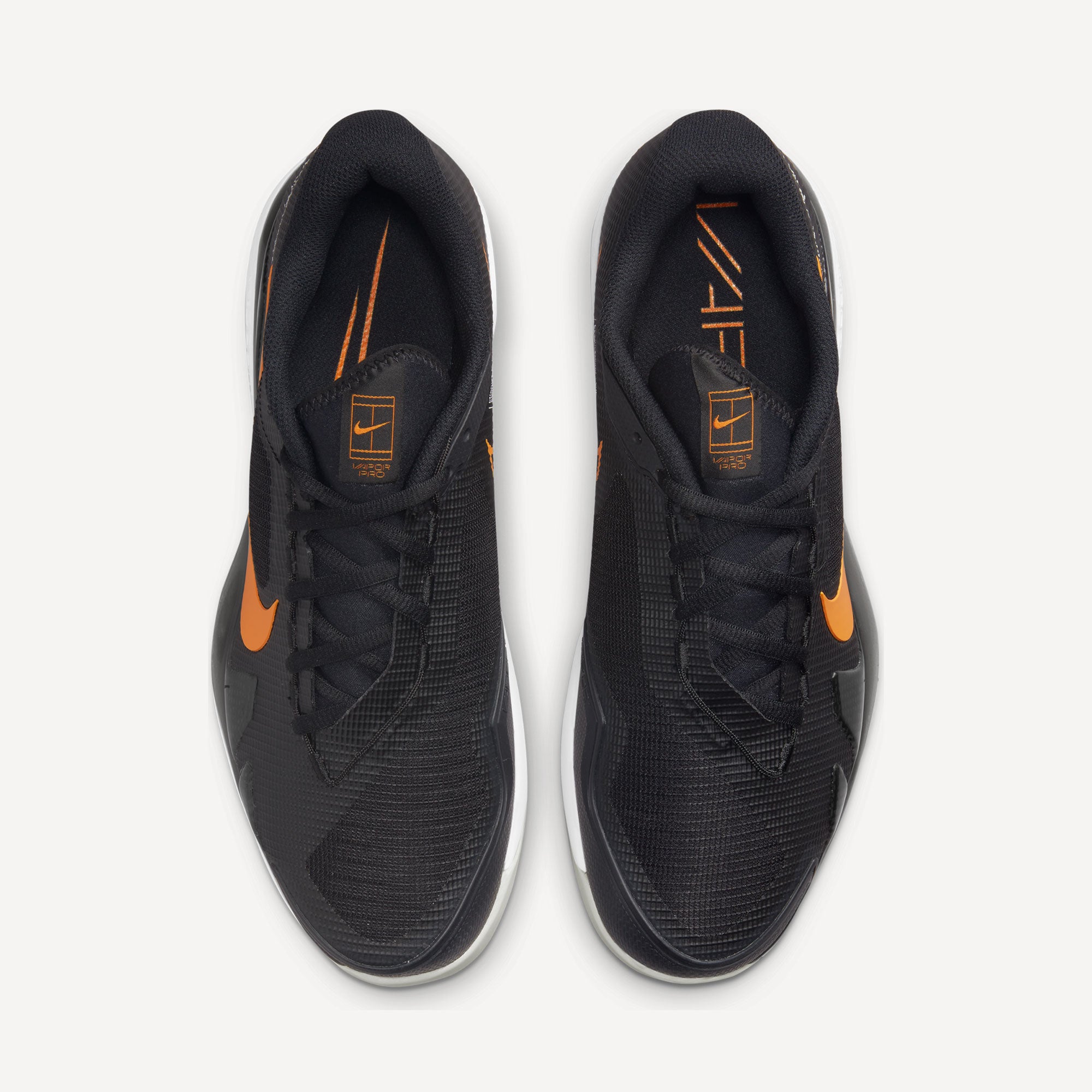 NikeCourt Air Zoom Vapor Pro Men's Hard Court Tennis Shoes Black (5)