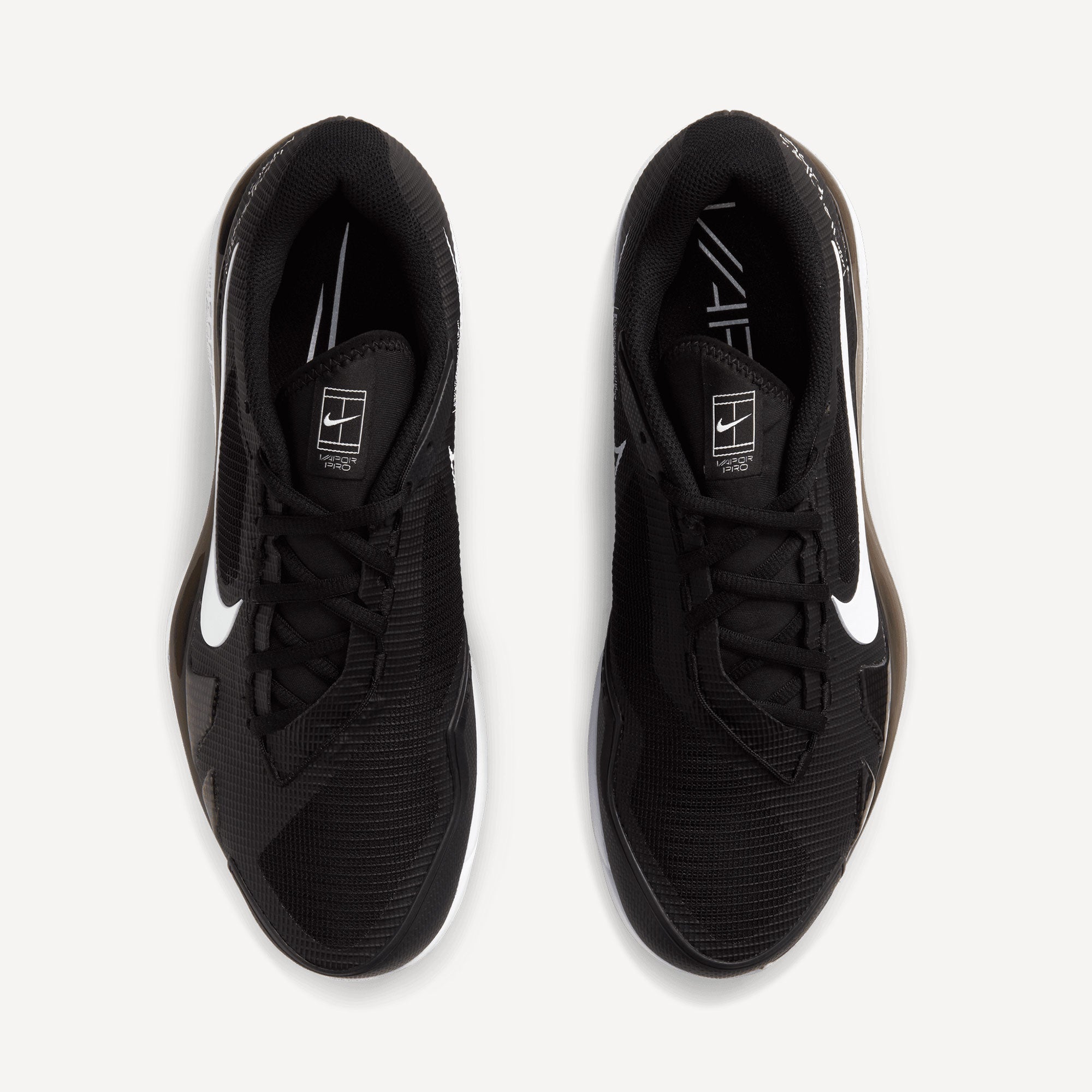 NikeCourt Air Zoom Vapor Pro Men's Hard Court Tennis Shoes Black (5)