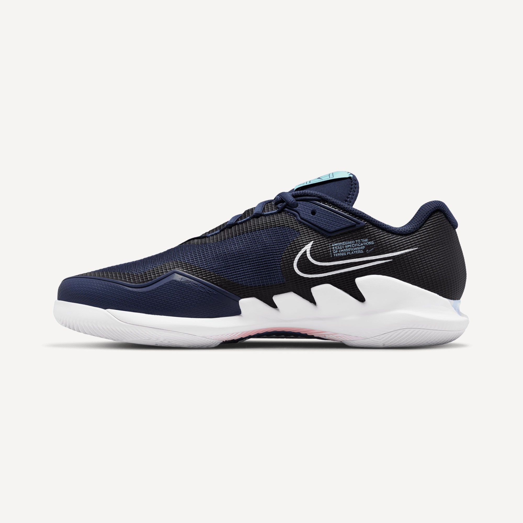 NikeCourt Air Zoom Vapor Pro Men's Hard Court Tennis Shoes Blue (3)