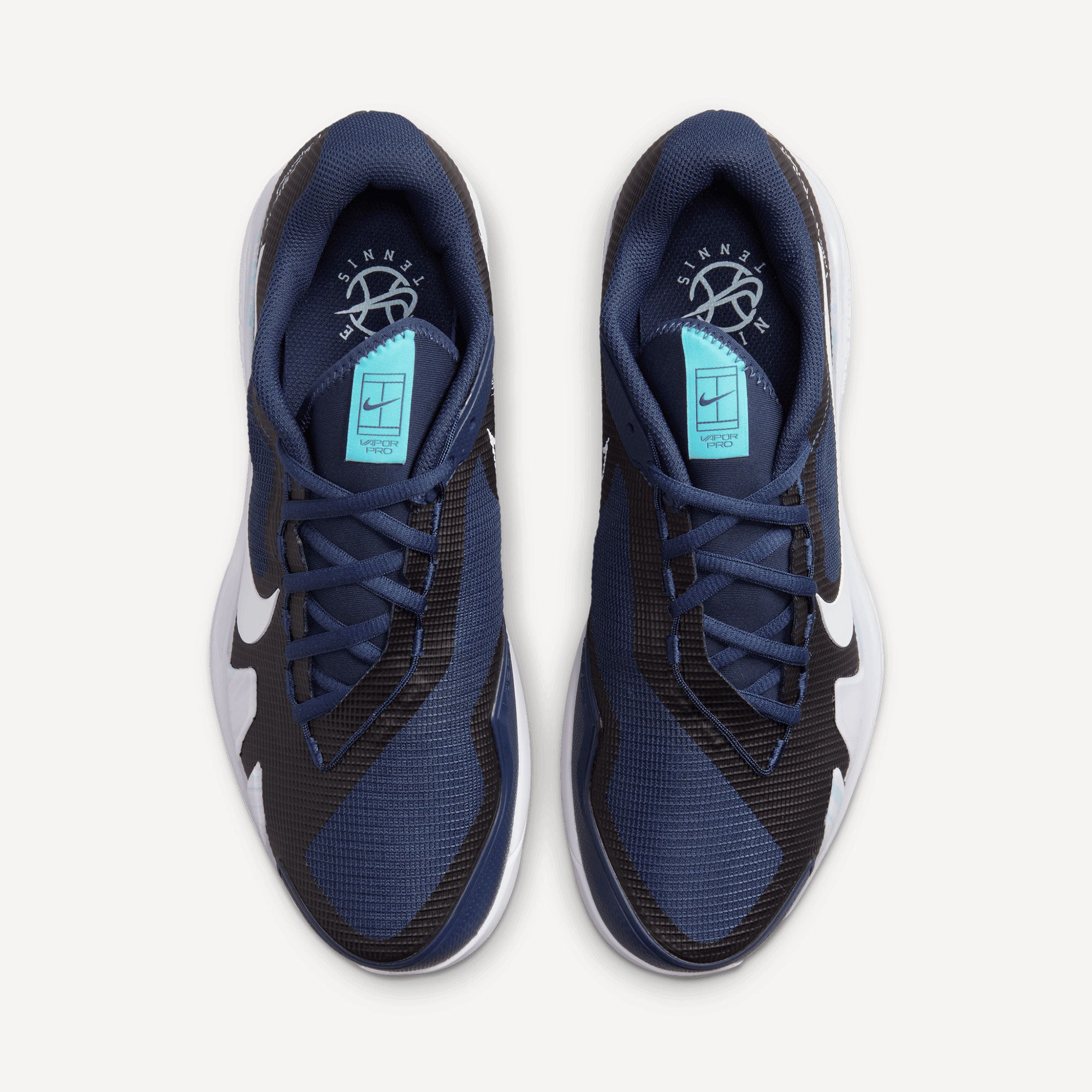 NikeCourt Air Zoom Vapor Pro Men's Hard Court Tennis Shoes Blue (6)